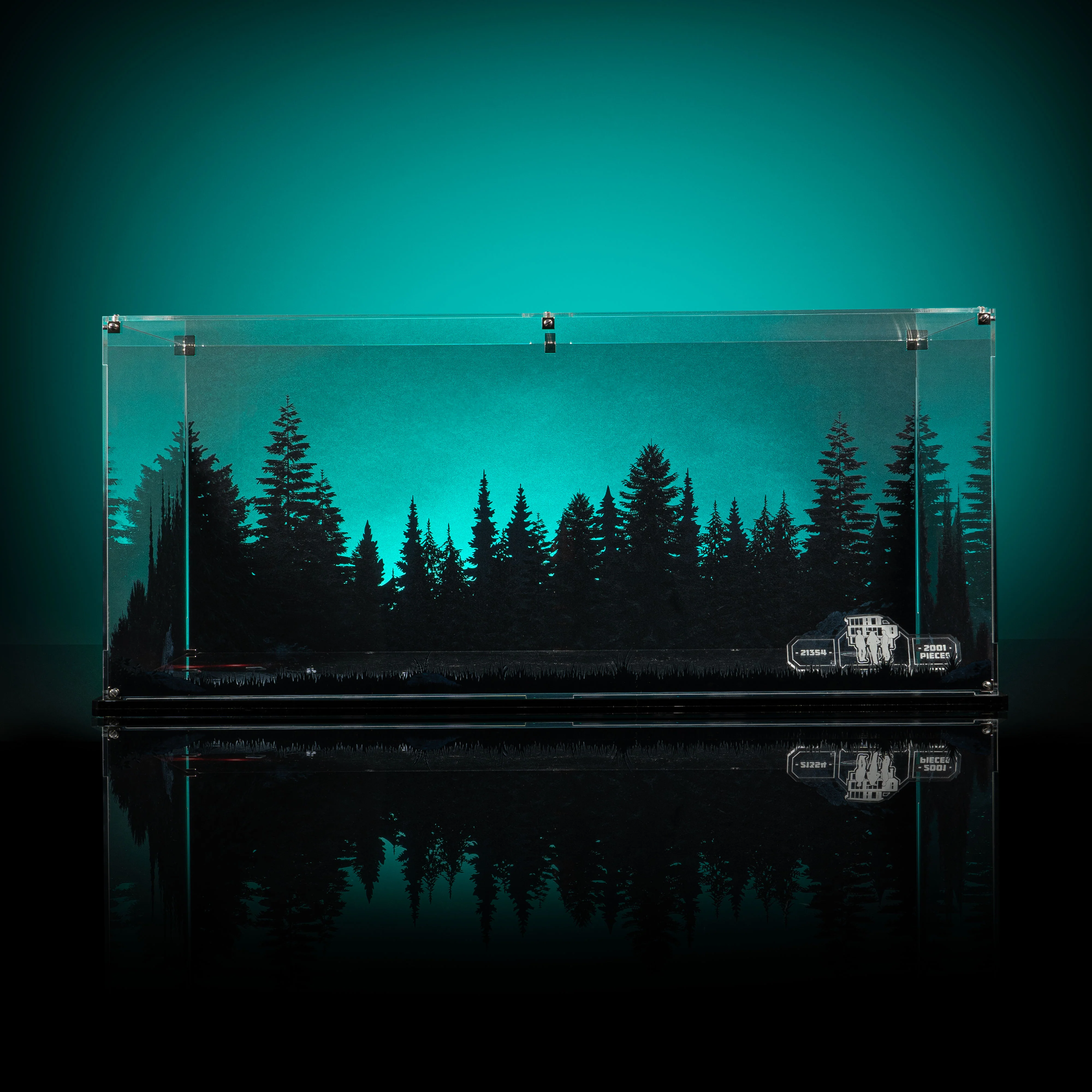 Limited Edition Display Case for LEGO® Ideas: Twilight The Cullen House (21354) - Image 3