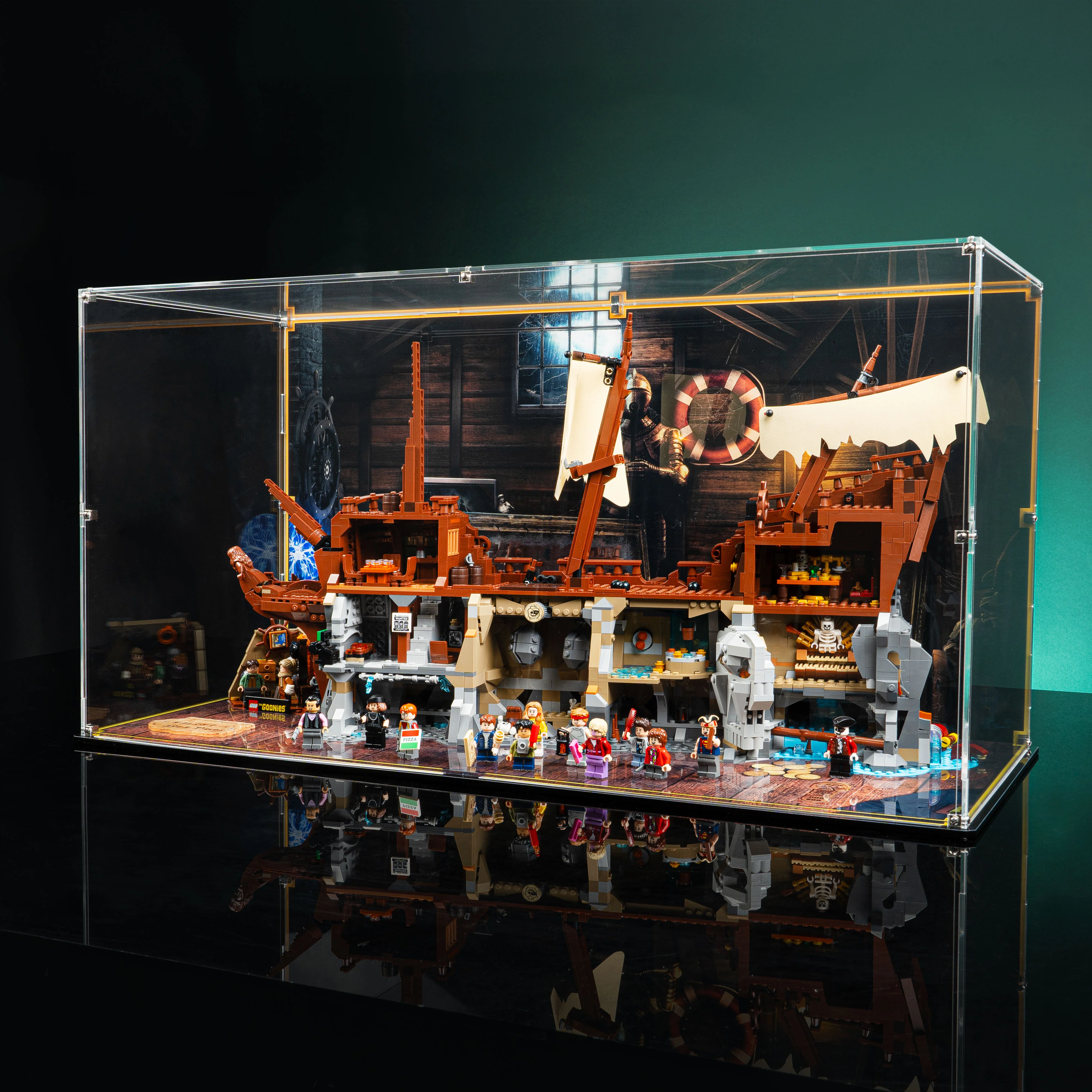 Limited Edition Display Case for LEGO® Ideas: The Goonies (21363) - Image 3