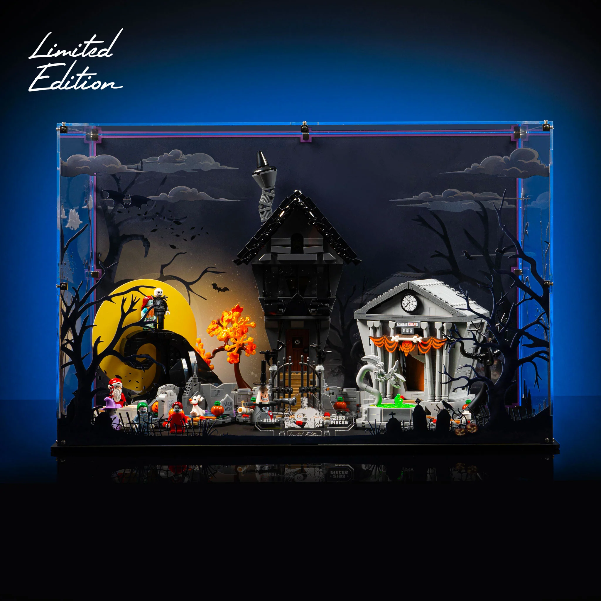 Limited Edition Display Case for LEGO® Ideas: The Nightmare Before Christmas (21351) - Image 2