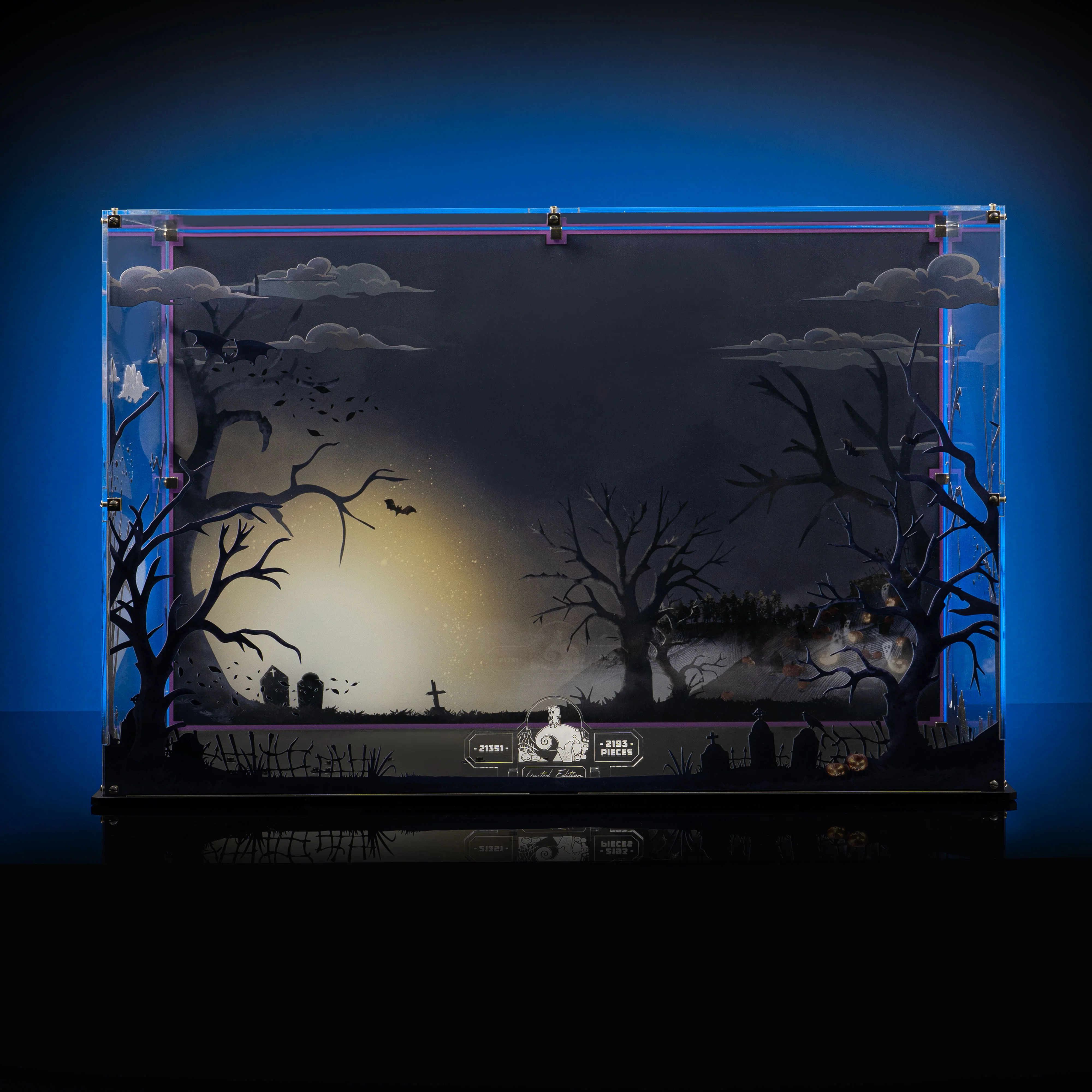 Limited Edition Display Case for LEGO® Ideas: The Nightmare Before Christmas (21351) - Image 3