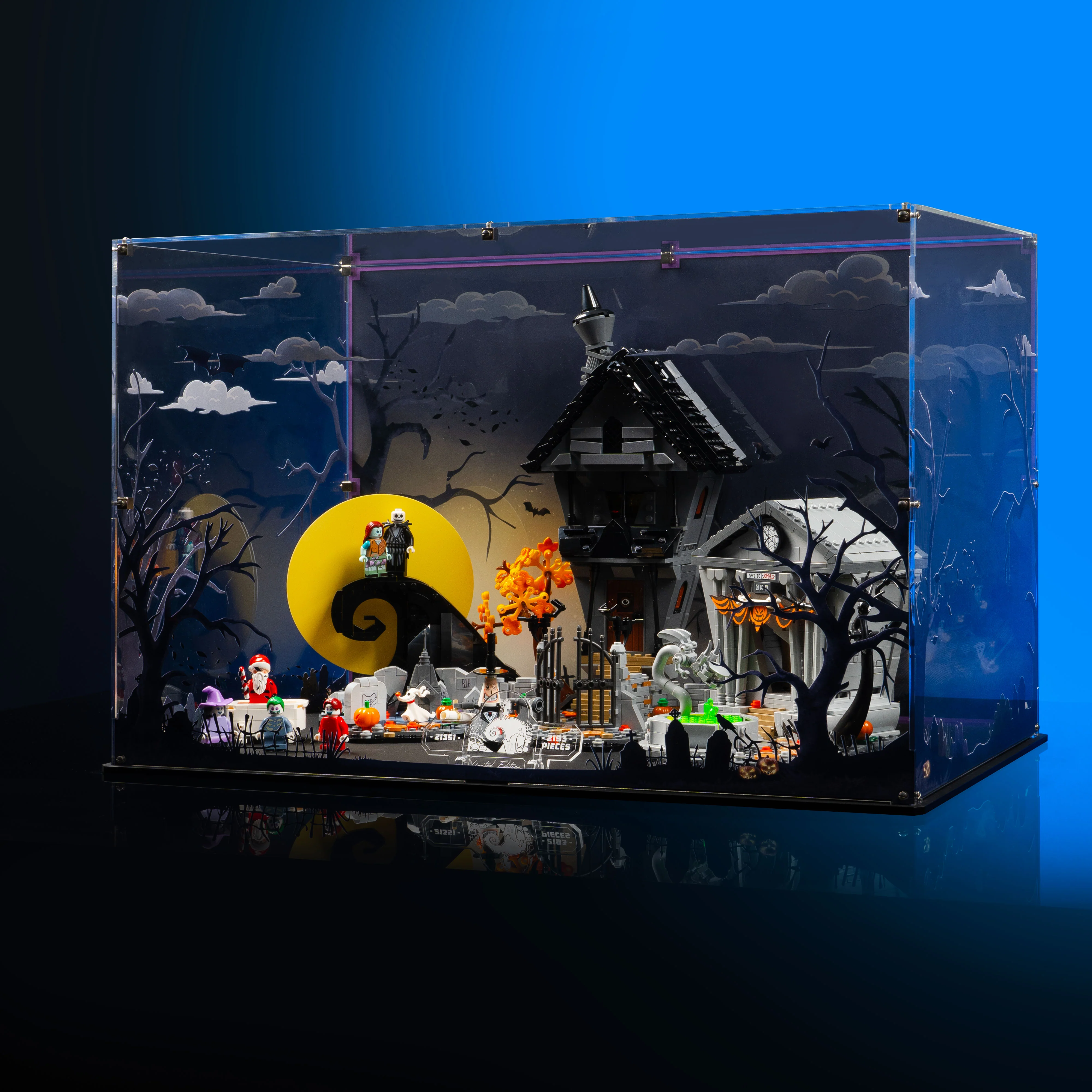 Limited Edition Display Case for LEGO® Ideas: The Nightmare Before Christmas (21351) - Image 4