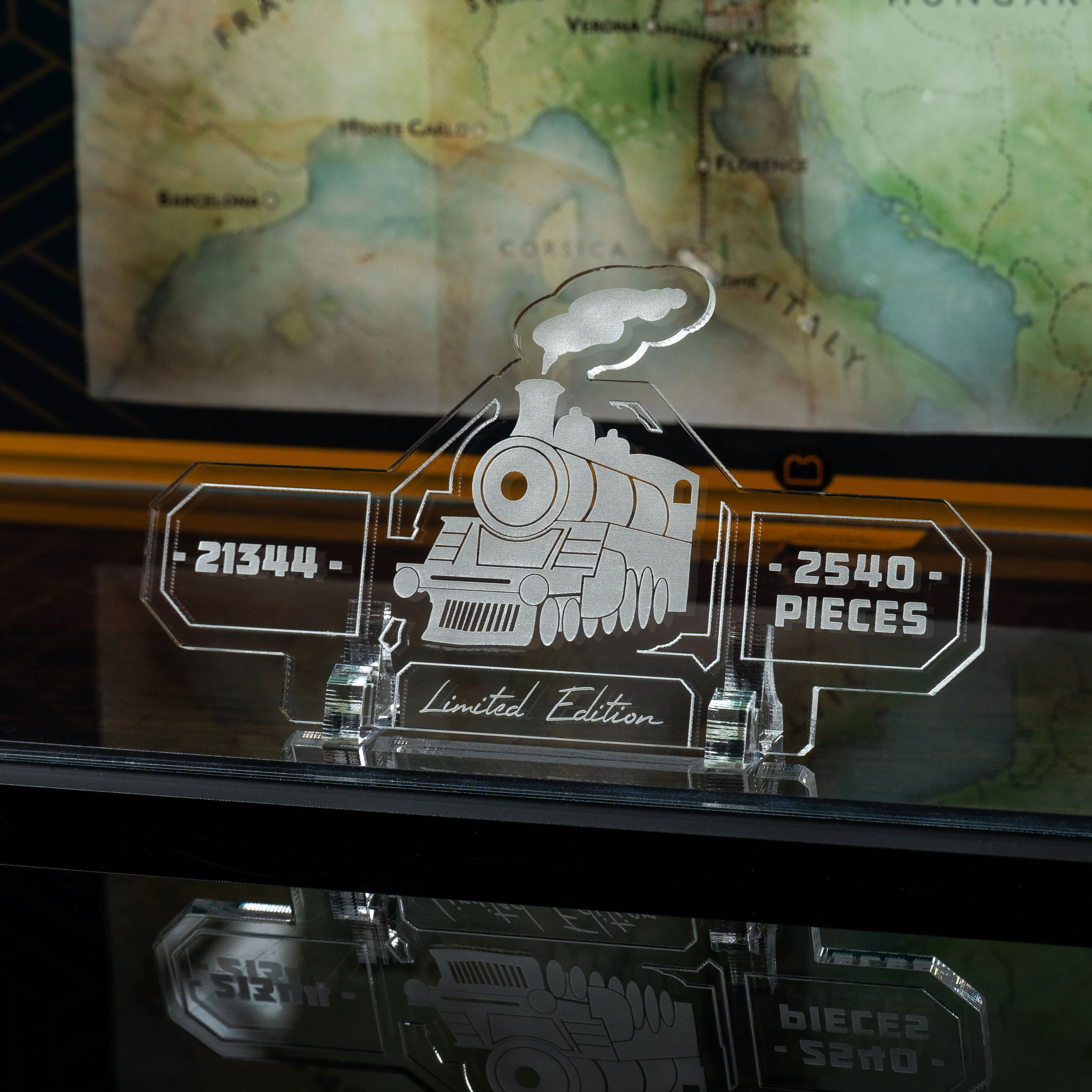 Limited Edition Display Case for LEGO® Ideas: The Orient Express Train (21344) - Image 13