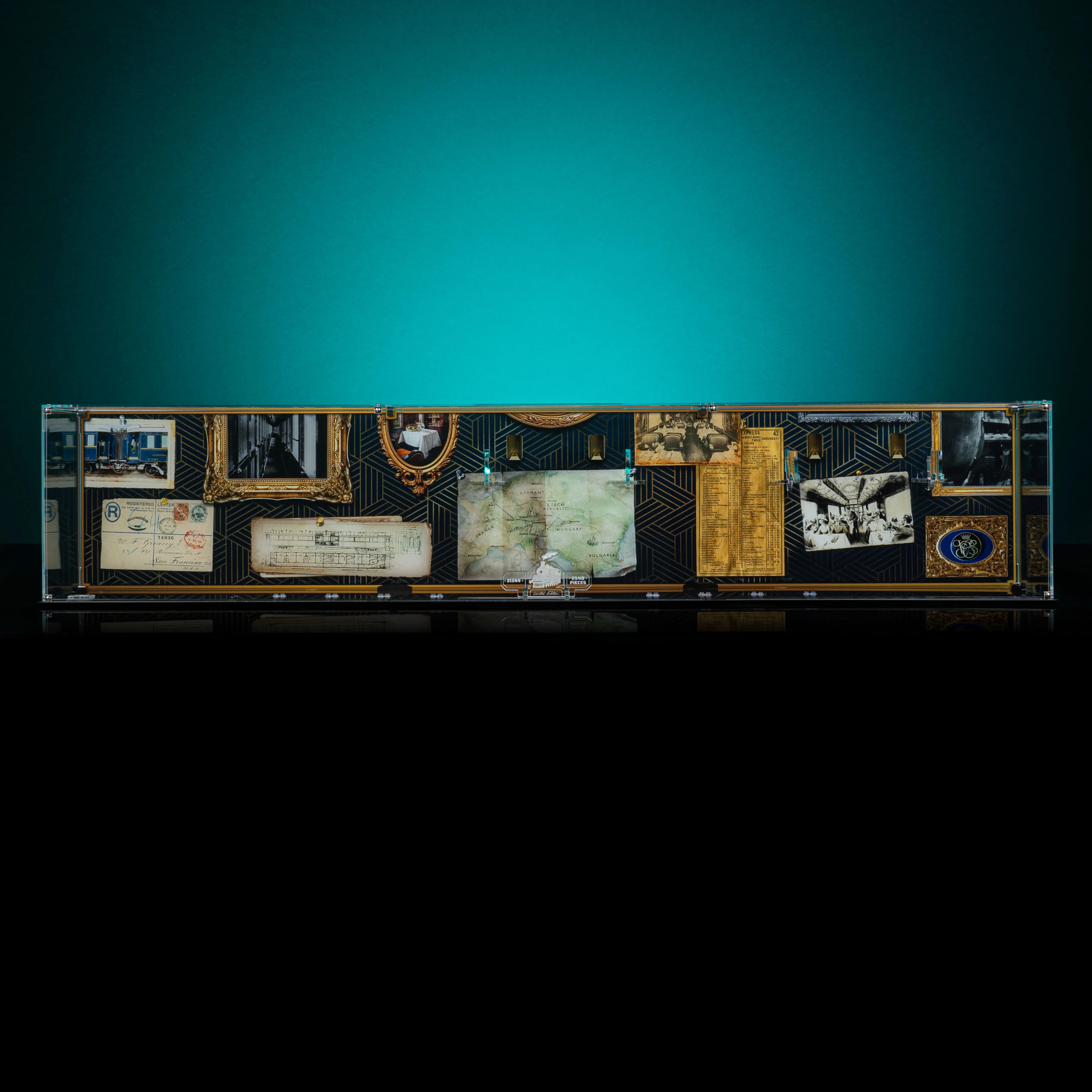 Limited Edition Display Case for LEGO® Ideas: The Orient Express Train (21344) - Image 6