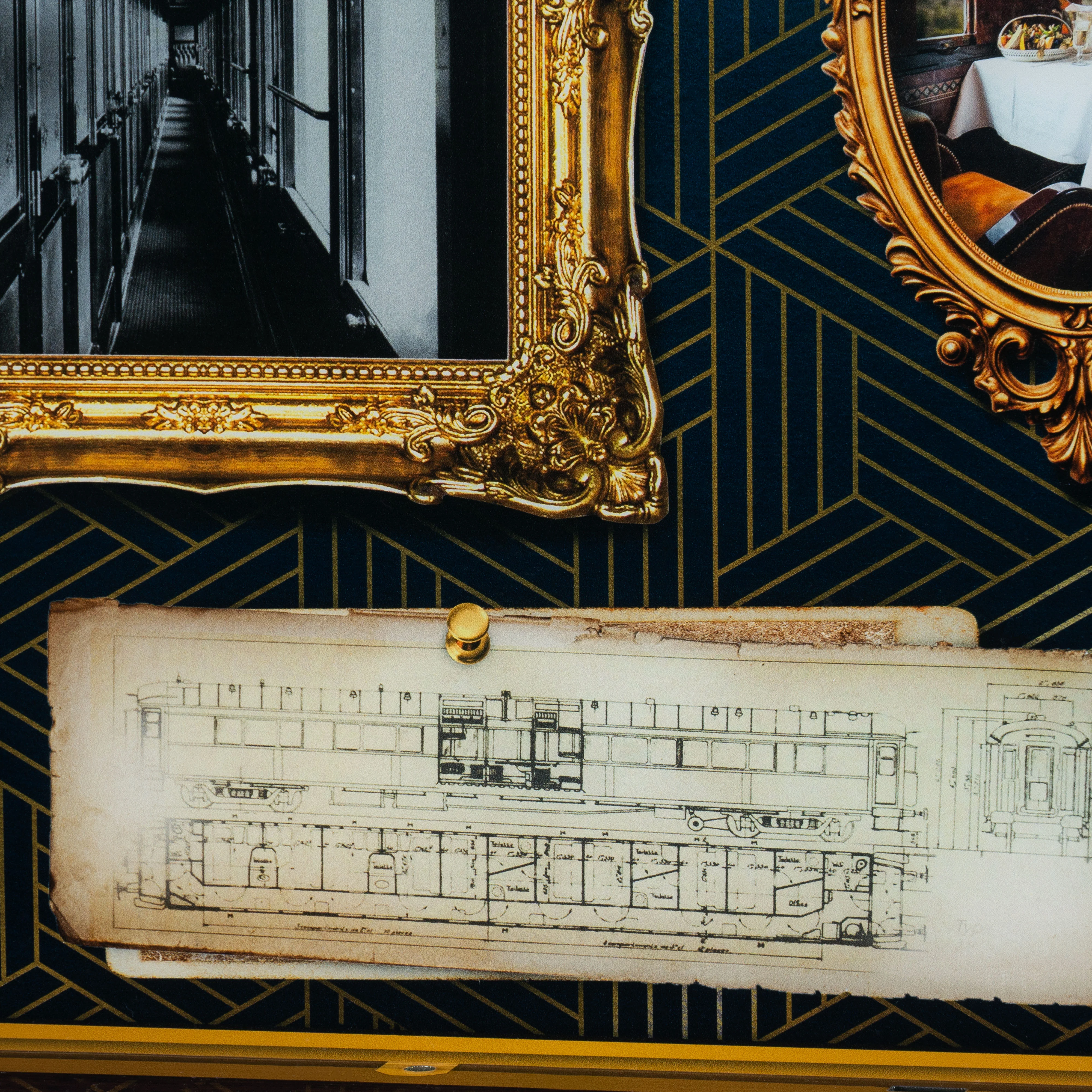Limited Edition Display Case for LEGO® Ideas: The Orient Express Train (21344) - Image 7
