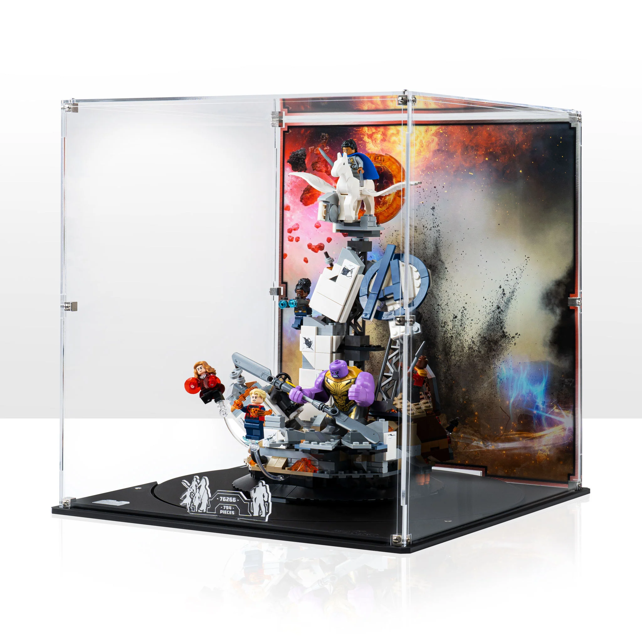 Limited Edition Display Case for LEGO® Marvel Endgame Final Battle (76266) - Image 14
