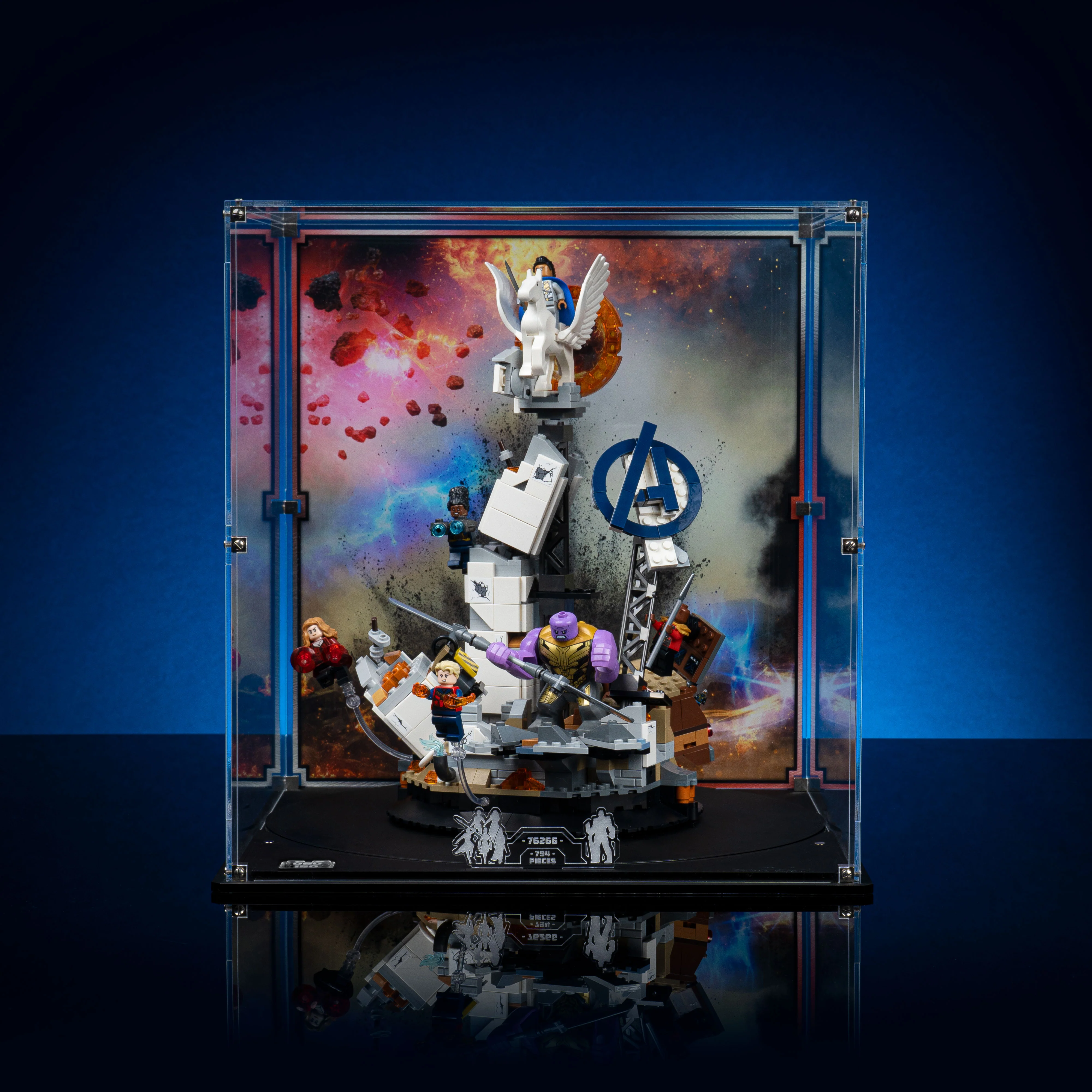 Limited Edition Display Case for LEGO® Marvel Endgame Final Battle (76266) - Image 3