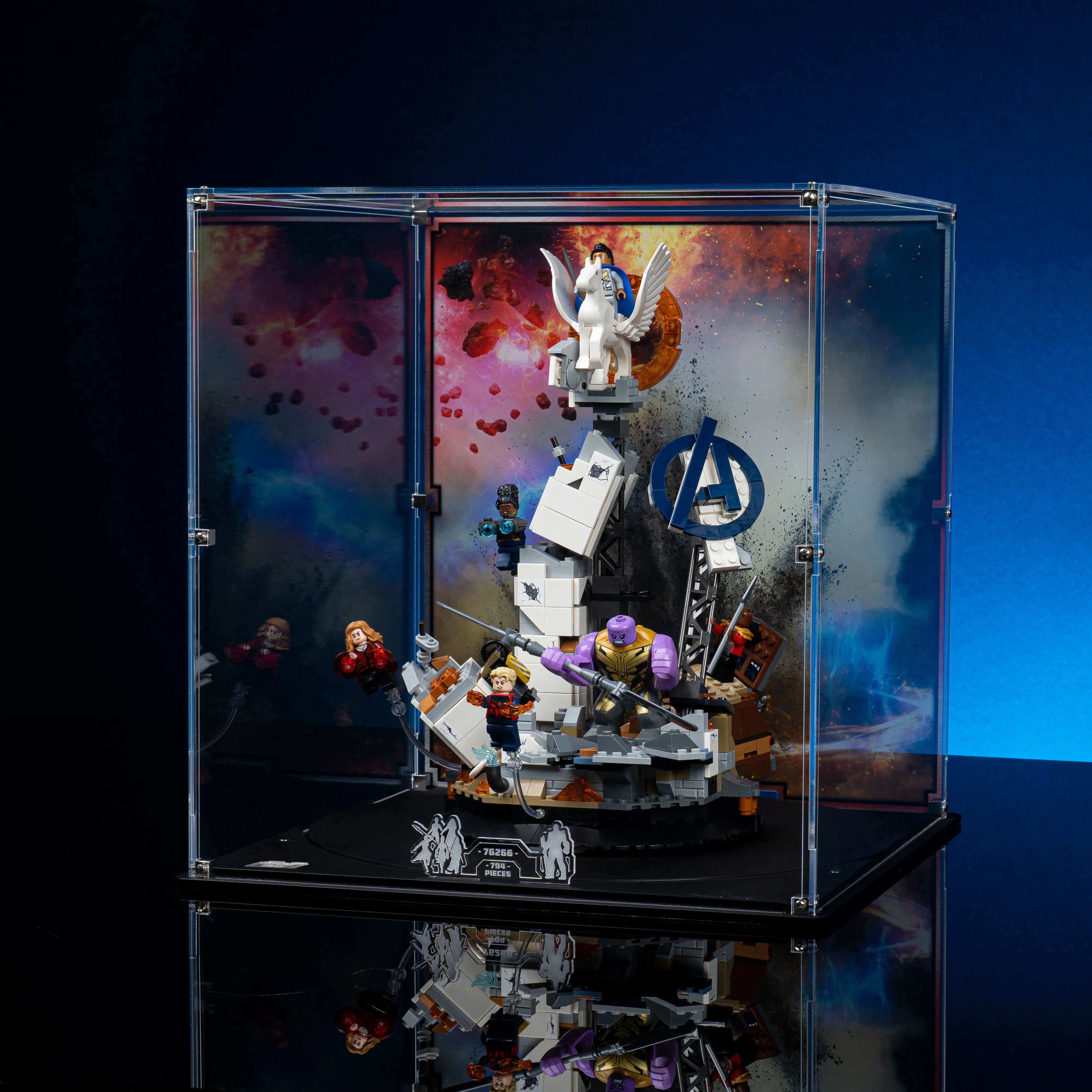 Limited Edition Display Case for LEGO® Marvel Endgame Final Battle (76266) - Image 9