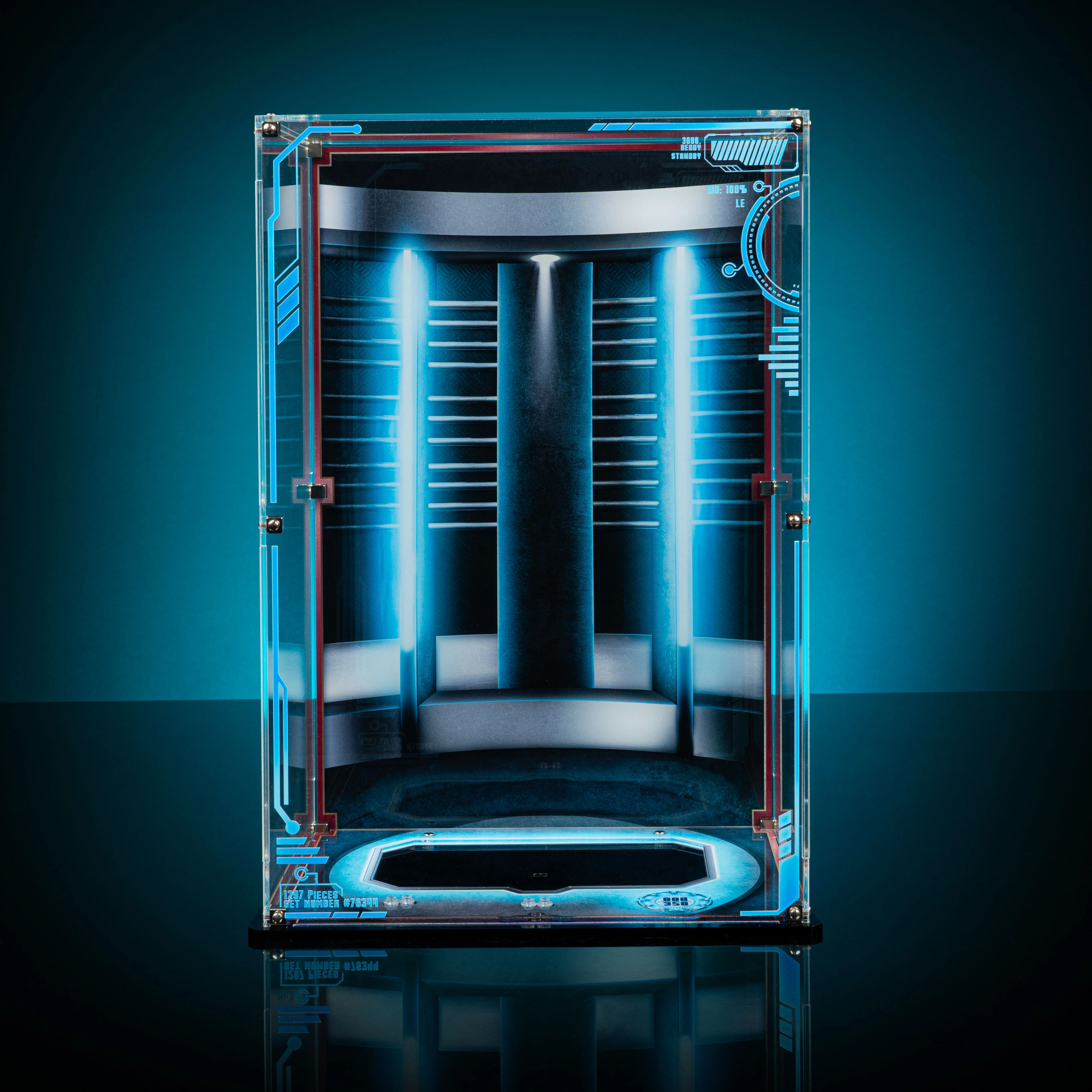 Limited Edition Display Case for LEGO® Marvel: Iron Man Mark 3 Collectors' Edition (76344) - Image 4