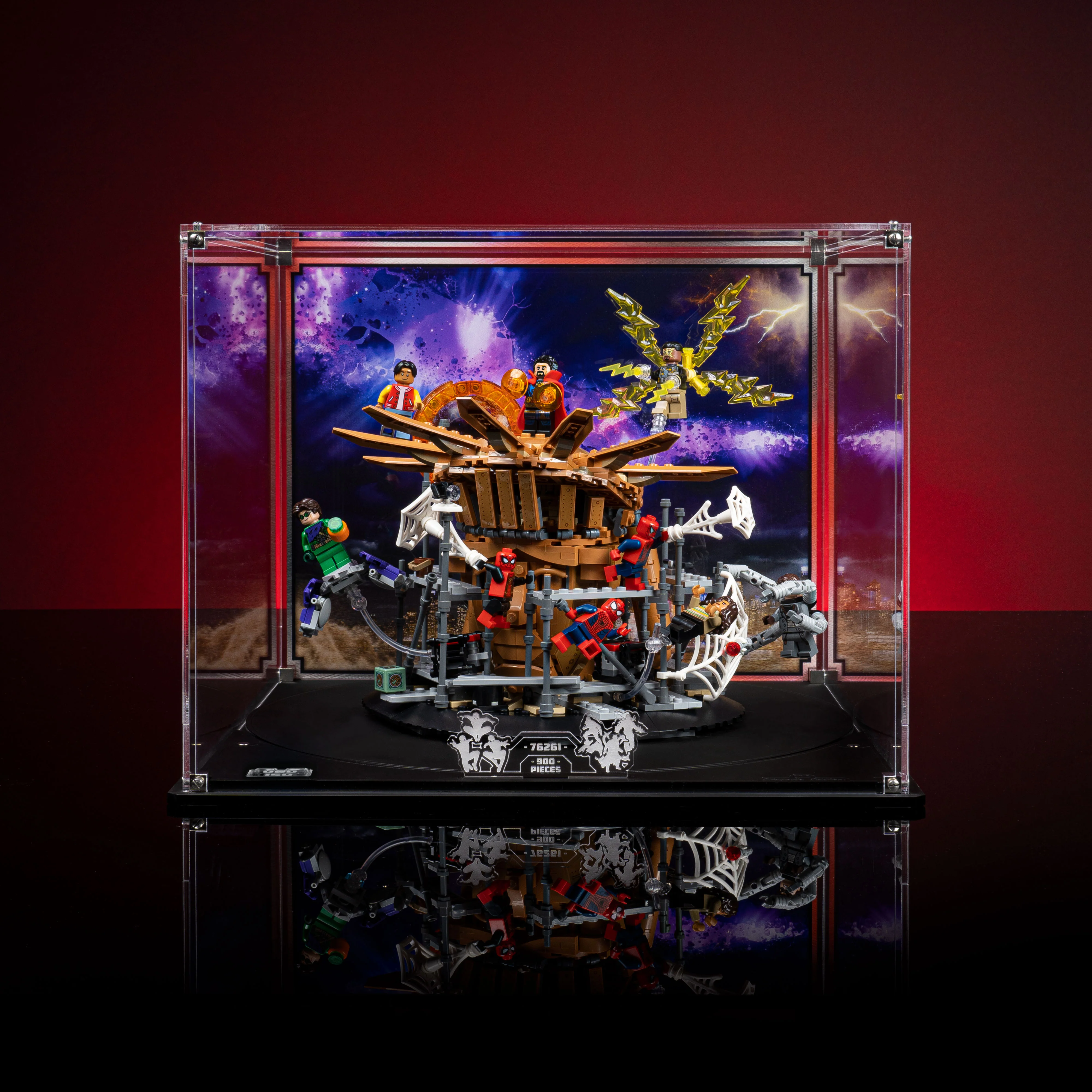 Limited Edition Display Case for LEGO® Marvel Spider-Man Final Battle (76261) - Image 3