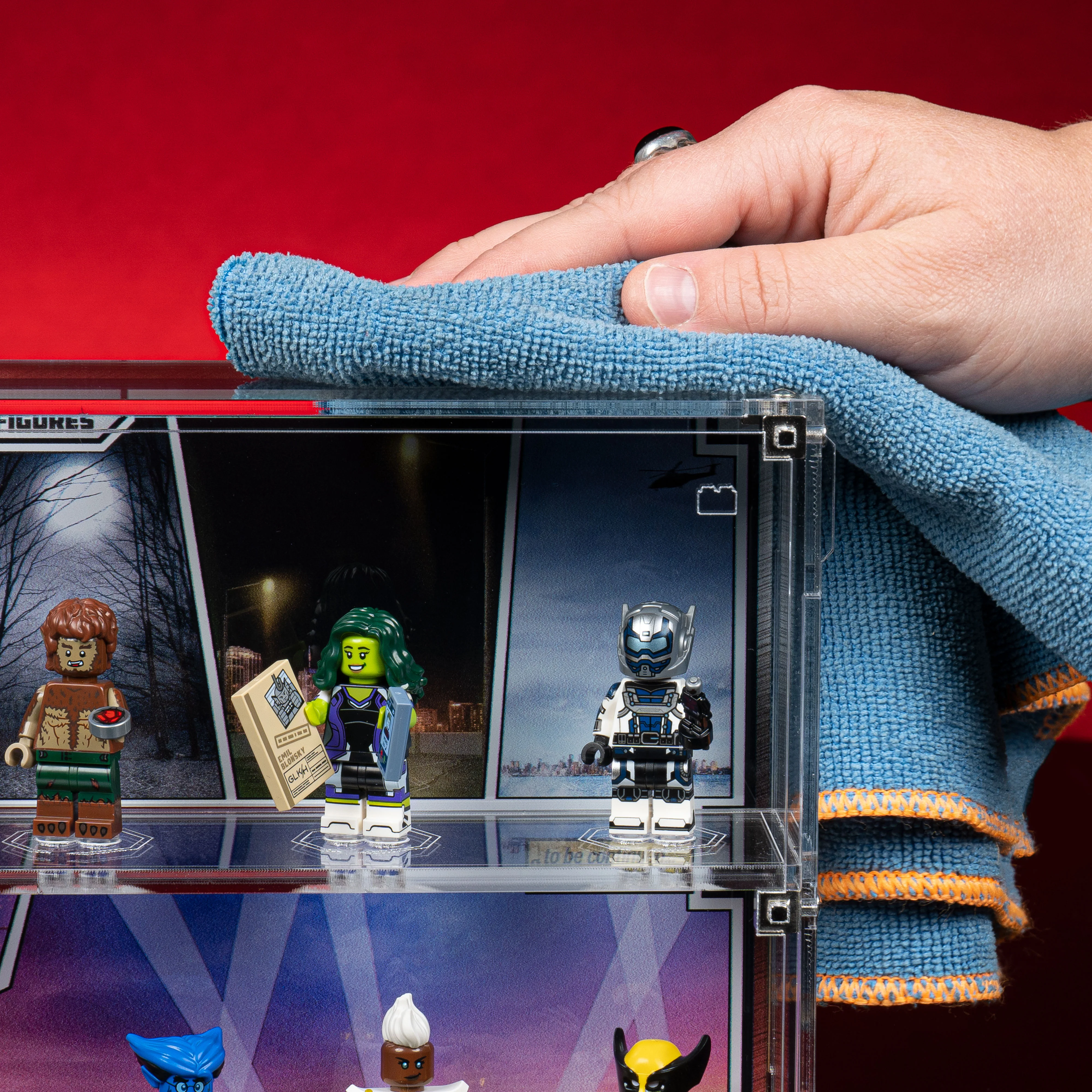 Limited Edition Display Case for LEGO® Marvel Studios Collectable Minifigure Series 2 (71039) - Image 11