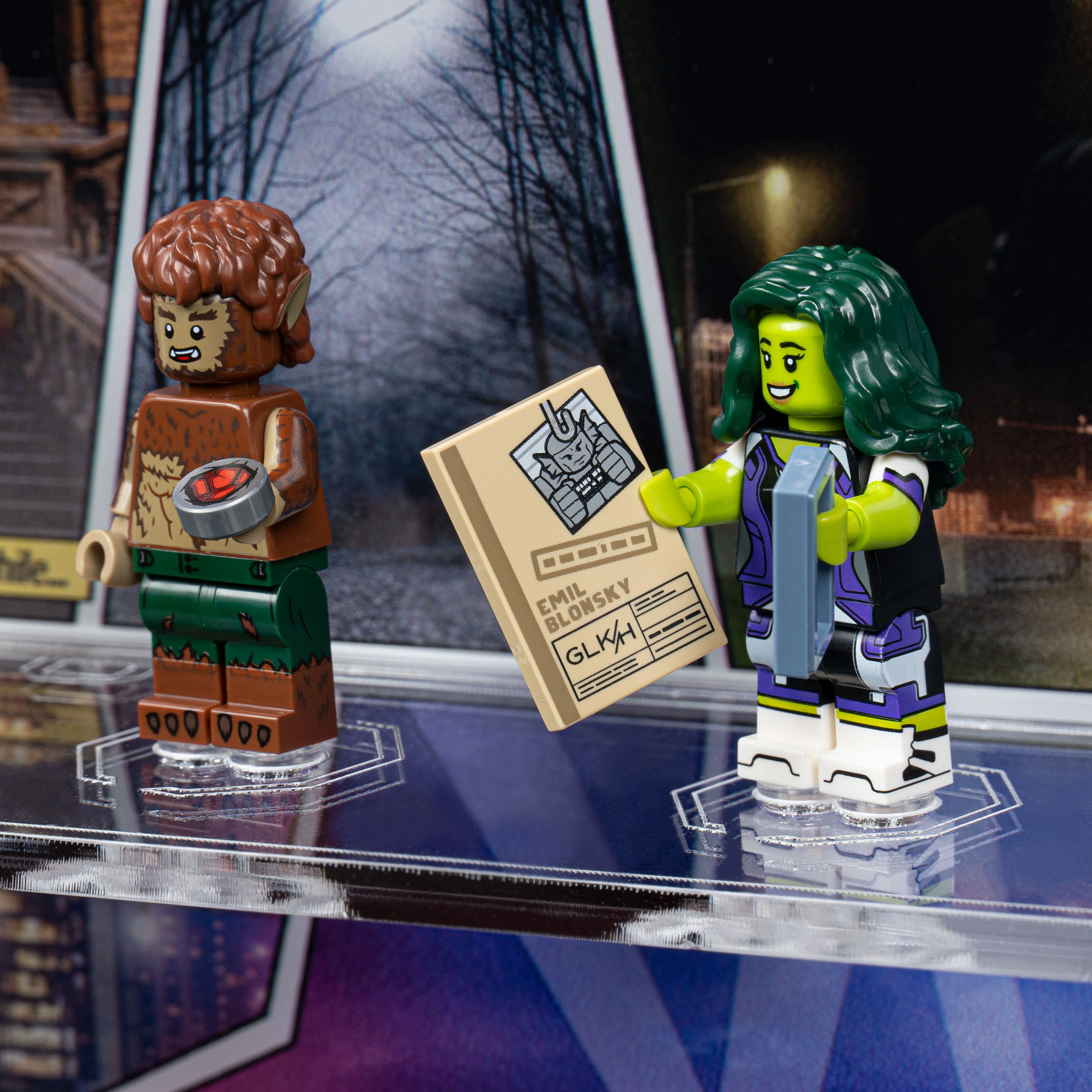 Limited Edition Display Case for LEGO® Marvel Studios Collectable Minifigure Series 2 (71039) - Image 6