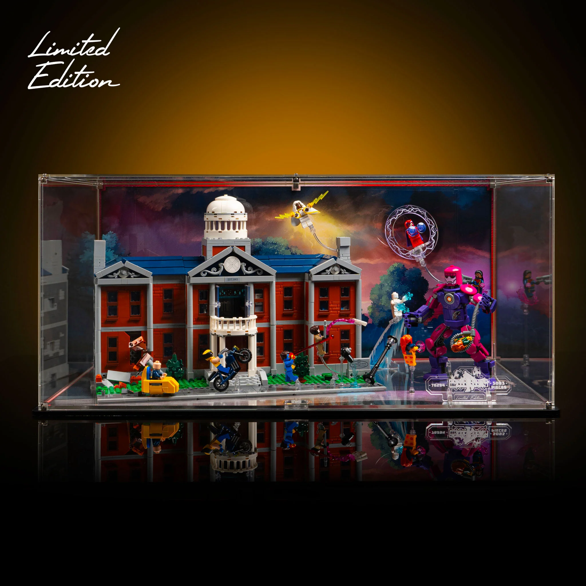 Limited Edition Display Case for LEGO® Marvel: The X-Mansion (76294) - Image 2