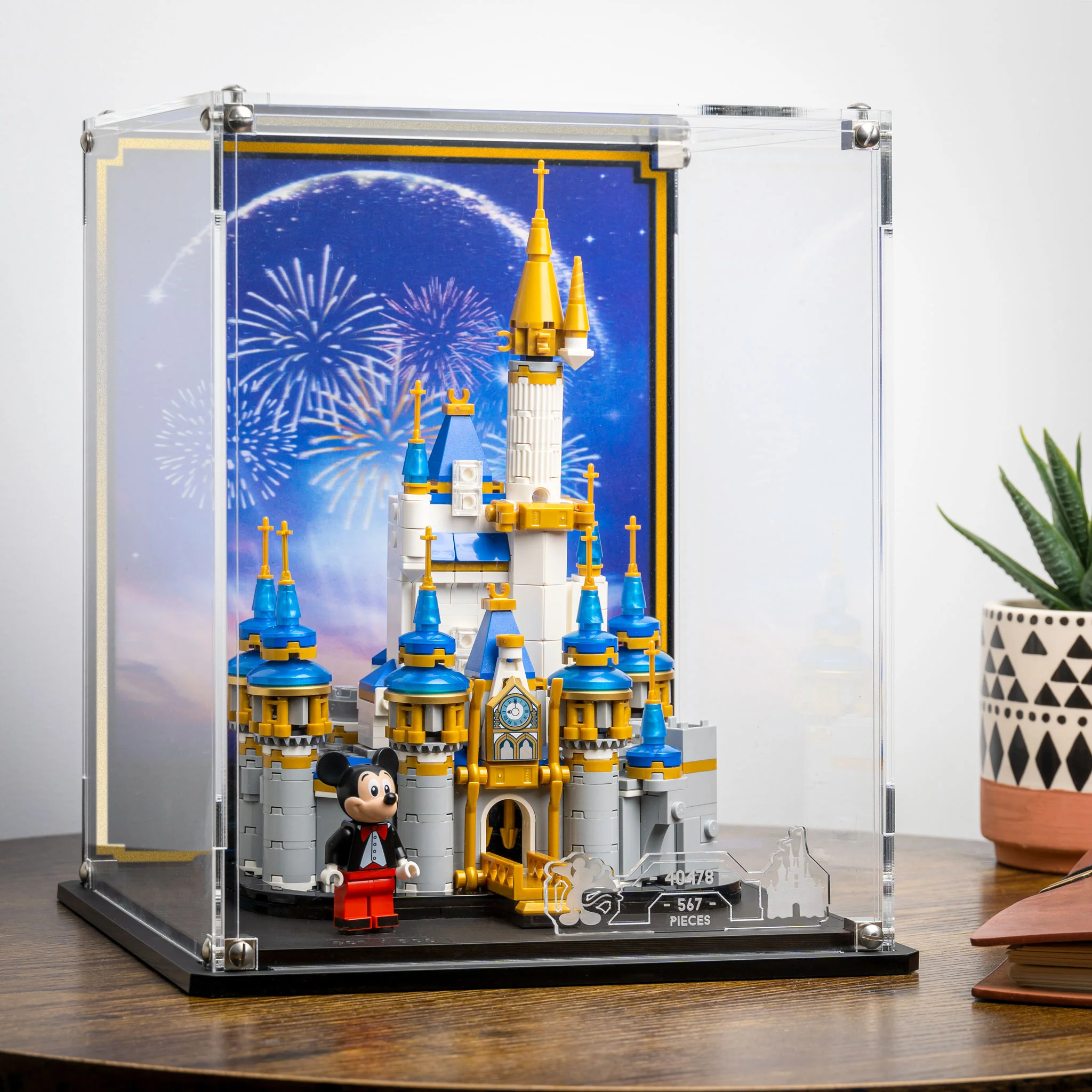 Limited Edition Display Case for LEGO® Mini Disney Castle (40478) - Image 2