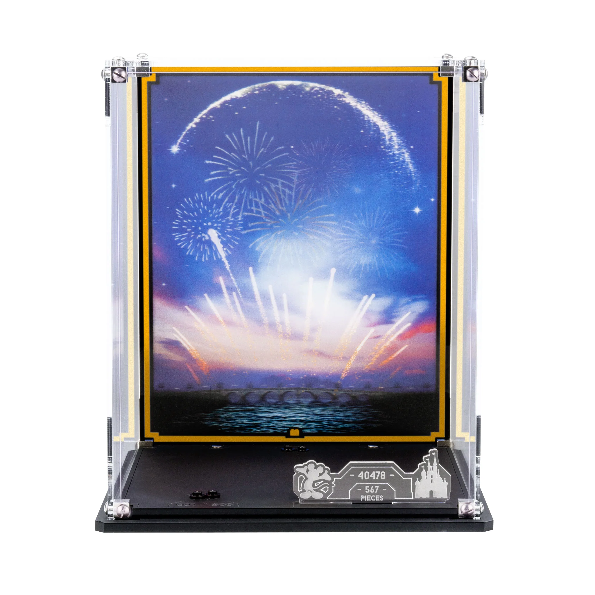 Limited Edition Display Case for LEGO® Mini Disney Castle (40478) - Image 5