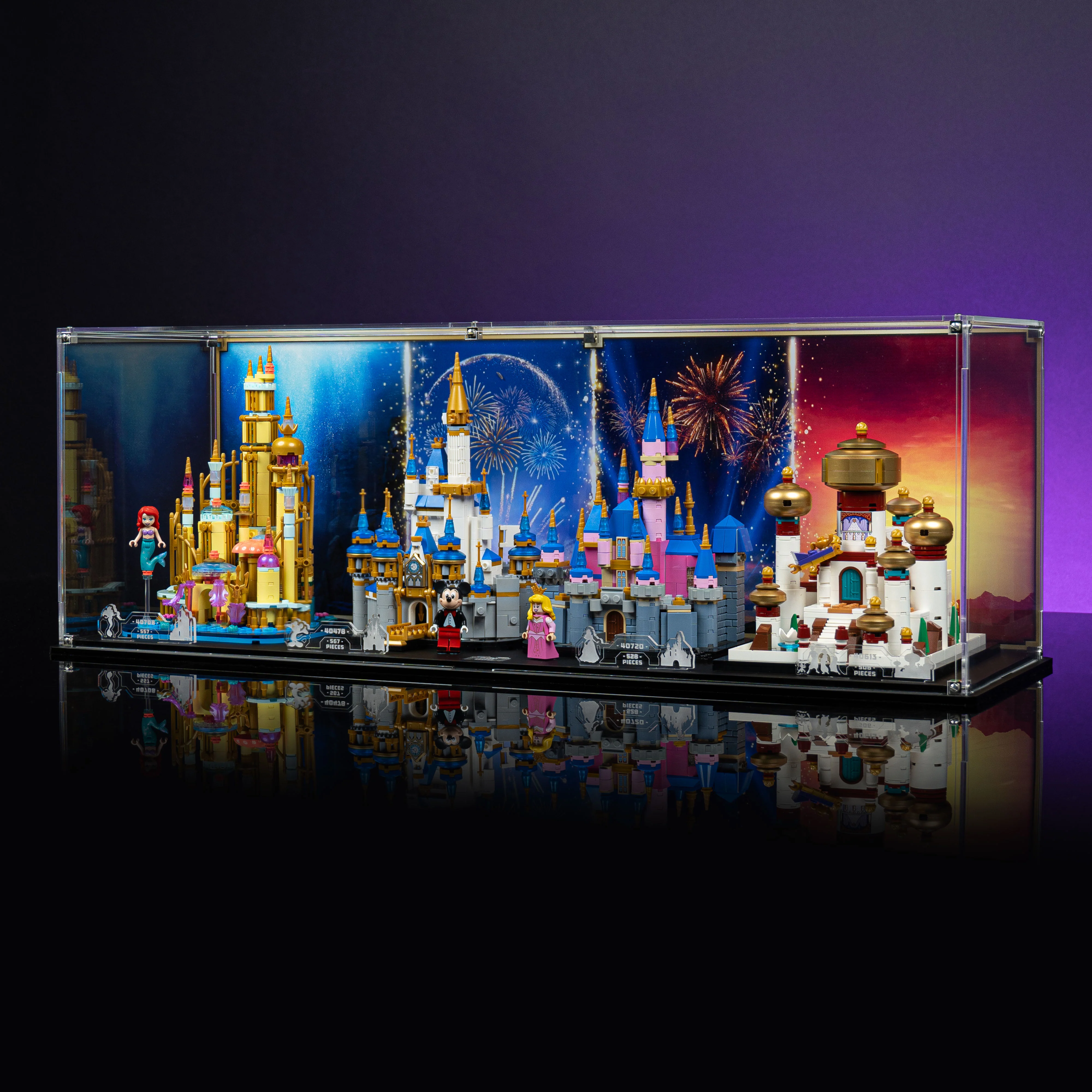 Limited Edition Display Case for LEGO® Mini Disney Castles (40720, 40478, 40613, 40708) - Image 11