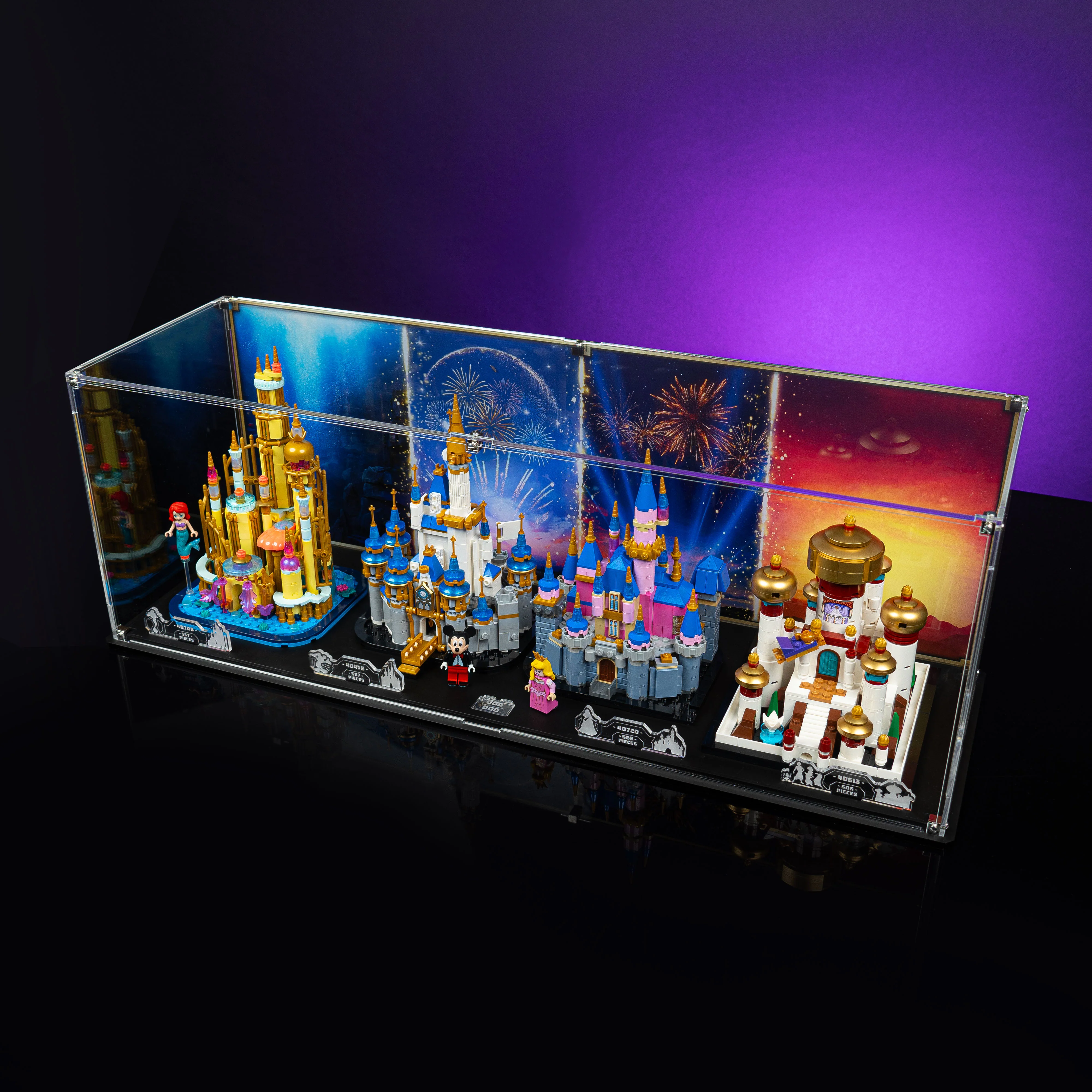 Limited Edition Display Case for LEGO® Mini Disney Castles (40720, 40478, 40613, 40708) - Image 12