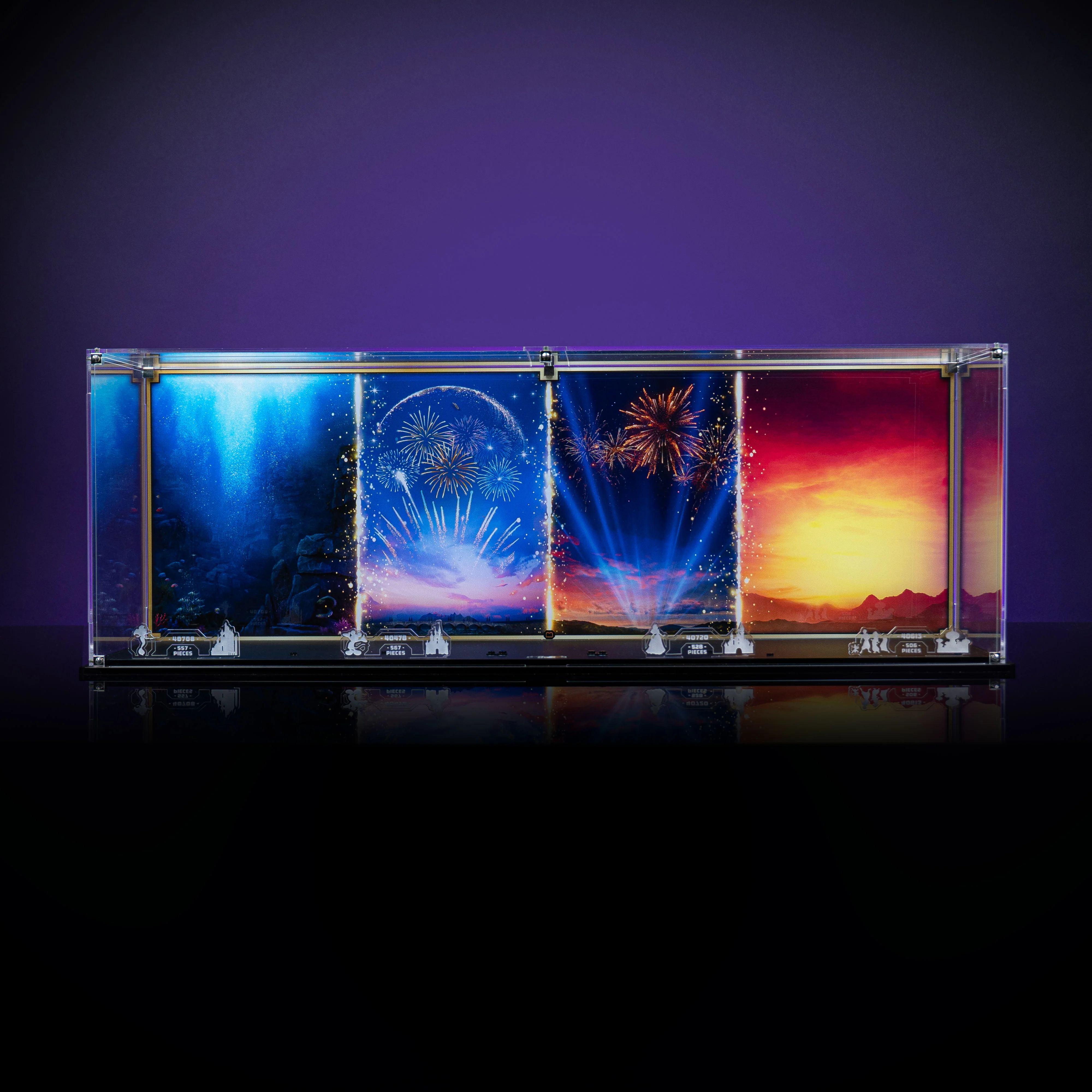 Limited Edition Display Case for LEGO® Mini Disney Castles (40720, 40478, 40613, 40708) - Image 3