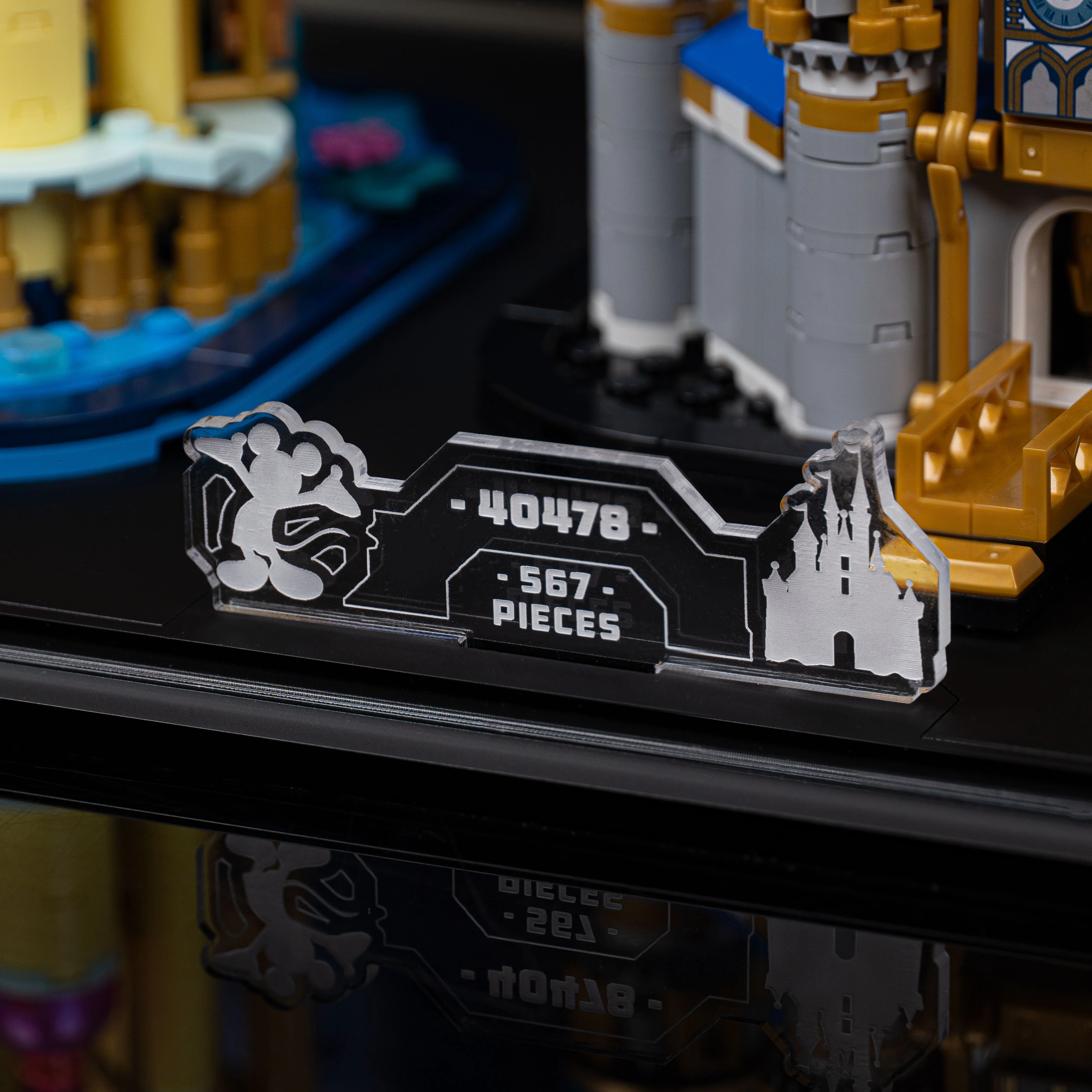 Limited Edition Display Case for LEGO® Mini Disney Castles (40720, 40478, 40613, 40708) - Image 7