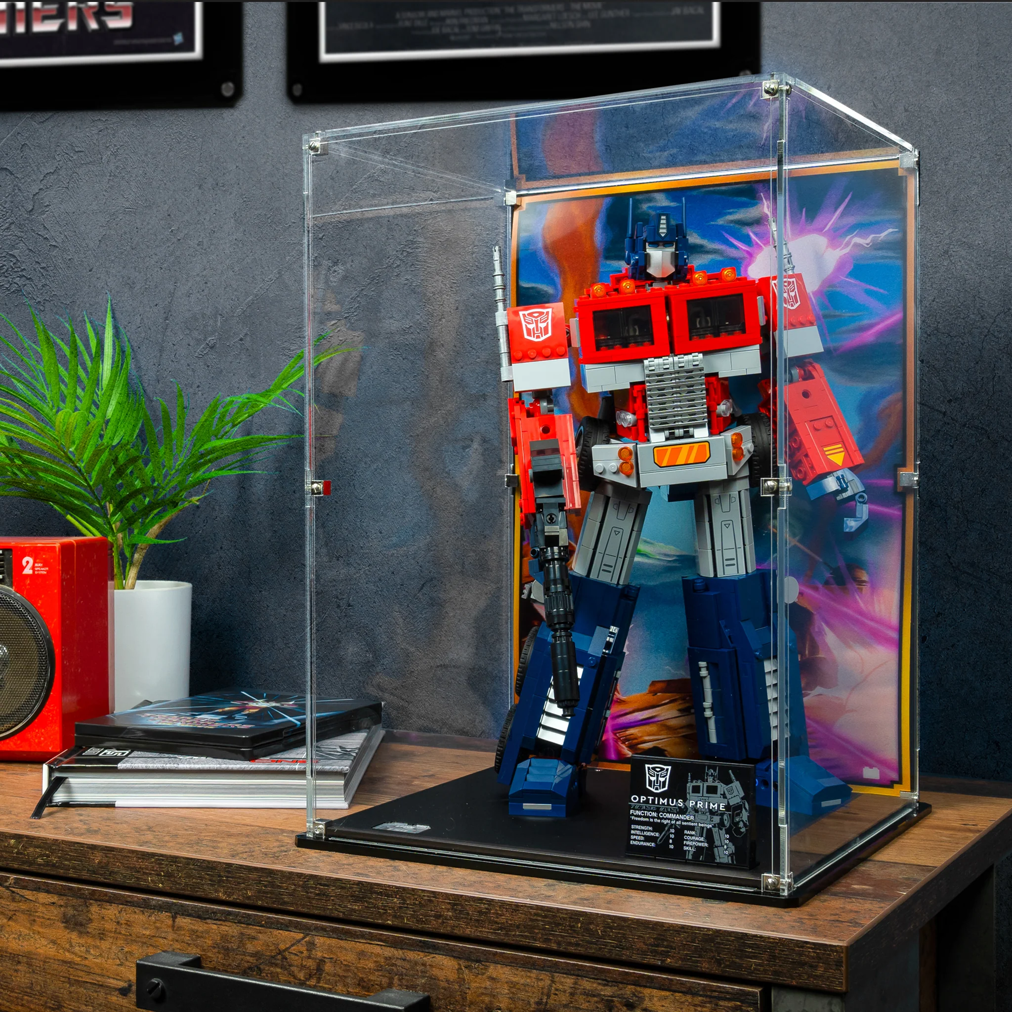 Limited Edition Display Cases for LEGO® Optimus Prime (10302) - Image 4
