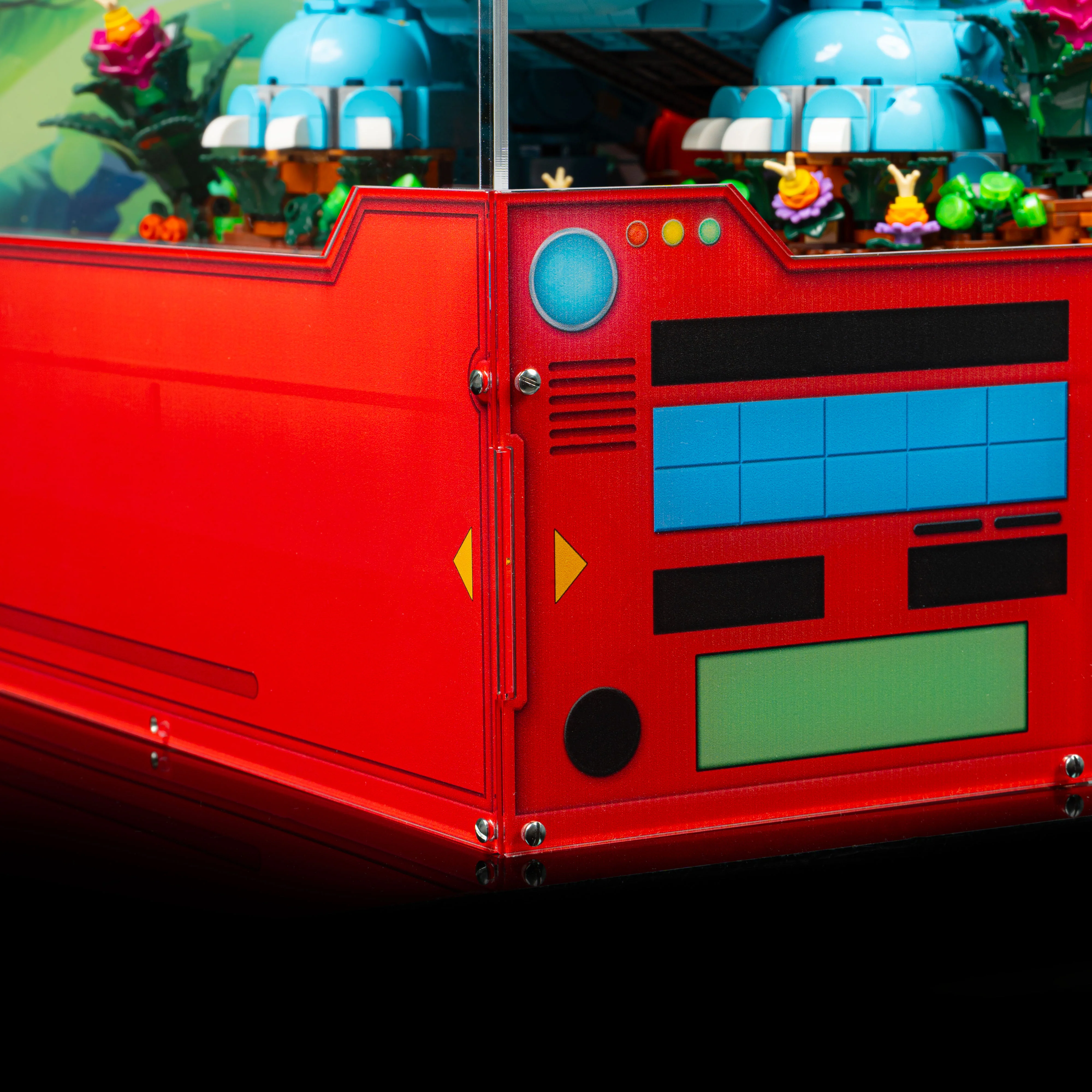 Limited Edition Display Case for LEGO® Pokémon™: Venusaur, Charizard and Blastoise (72153) with Trading Card Display - Image 14