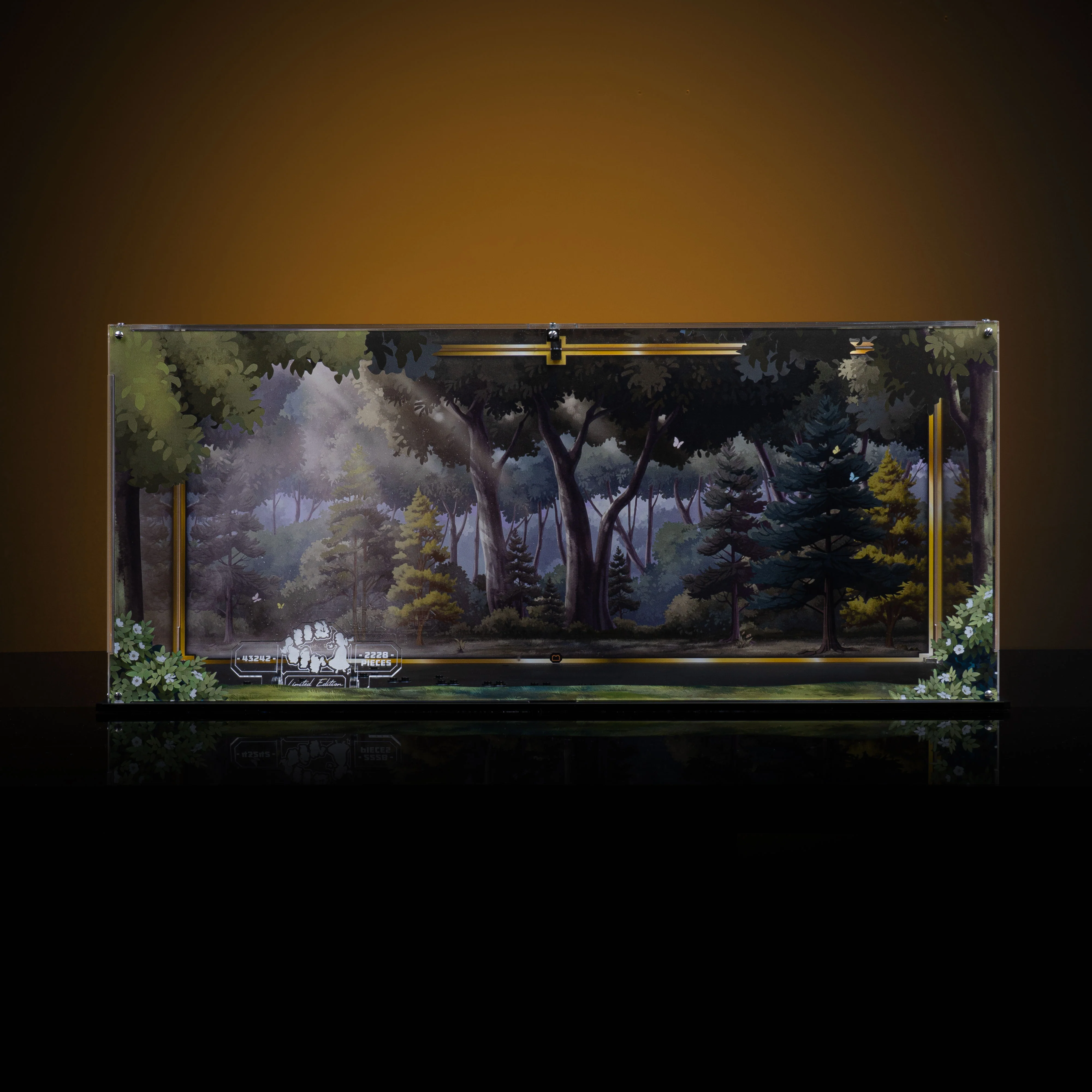 Limited Edition Display Case for LEGO® Snow White and the Seven Dwarfs' Cottage (43242) - Image 4