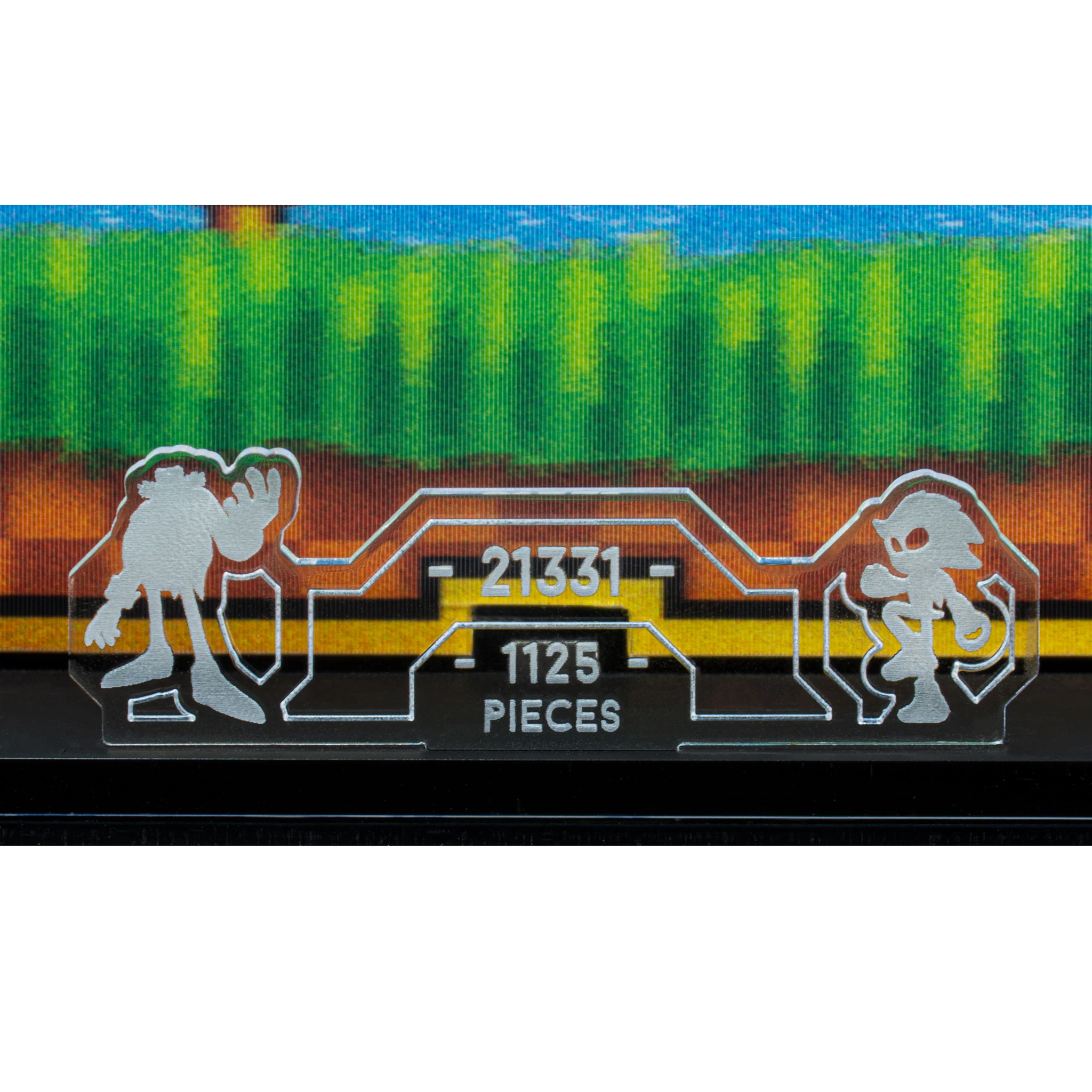 Limited Edition Wall Mounted Display Case for LEGO® IDEAS: Sonic the Hedgehog™ – Green Hill Zone (21331) - Image 7