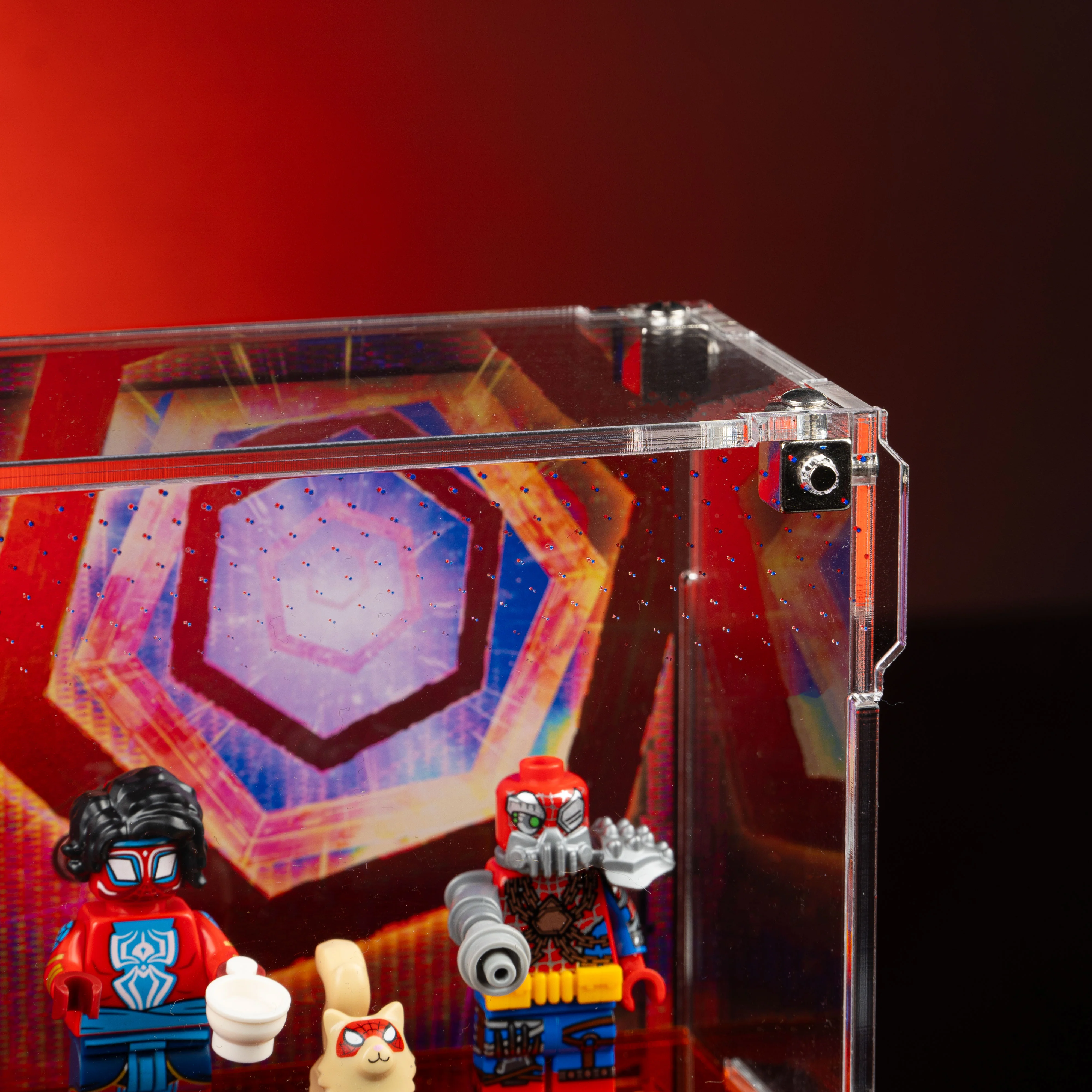 Limited Edition Display Case for LEGO® Spider-Man: Across the Spider-Verse Minifigures (71050) - Image 11