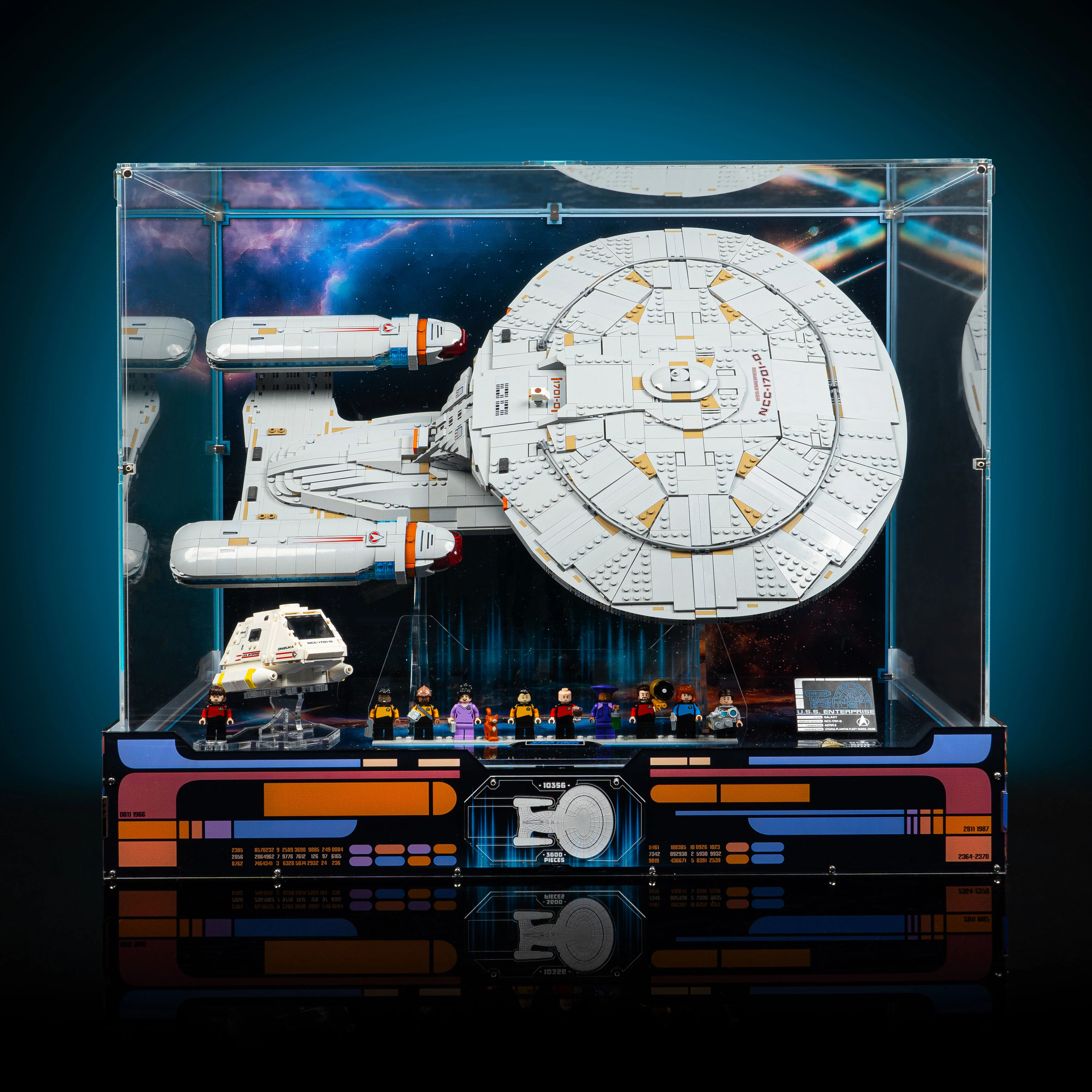 Limited Edition Display Case for LEGO® Star Trek: U.S.S. Enterprise NCC-1701-D™ (10356) - Image 12