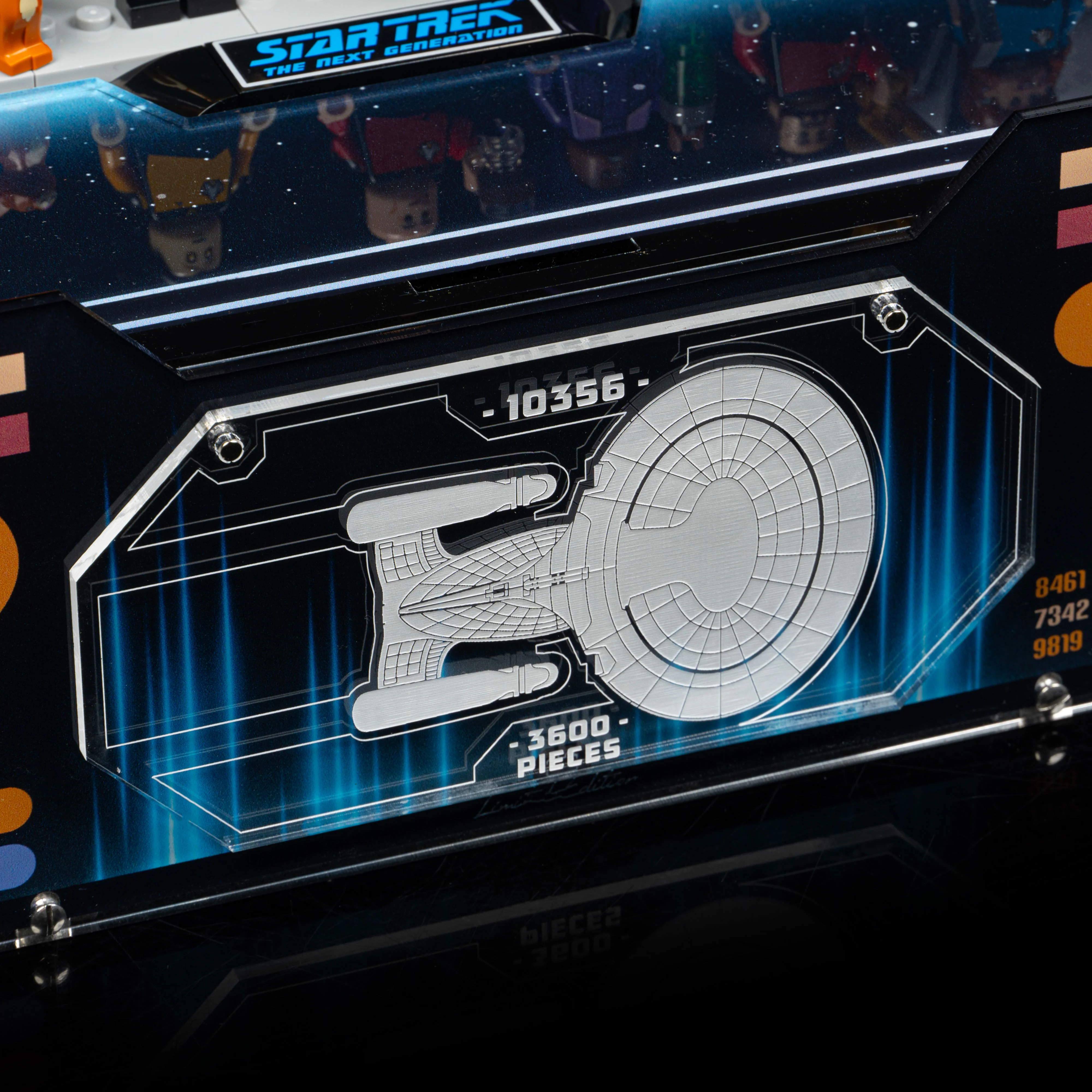 Limited Edition Display Case for LEGO® Star Trek: U.S.S. Enterprise NCC-1701-D™ (10356) - Image 9