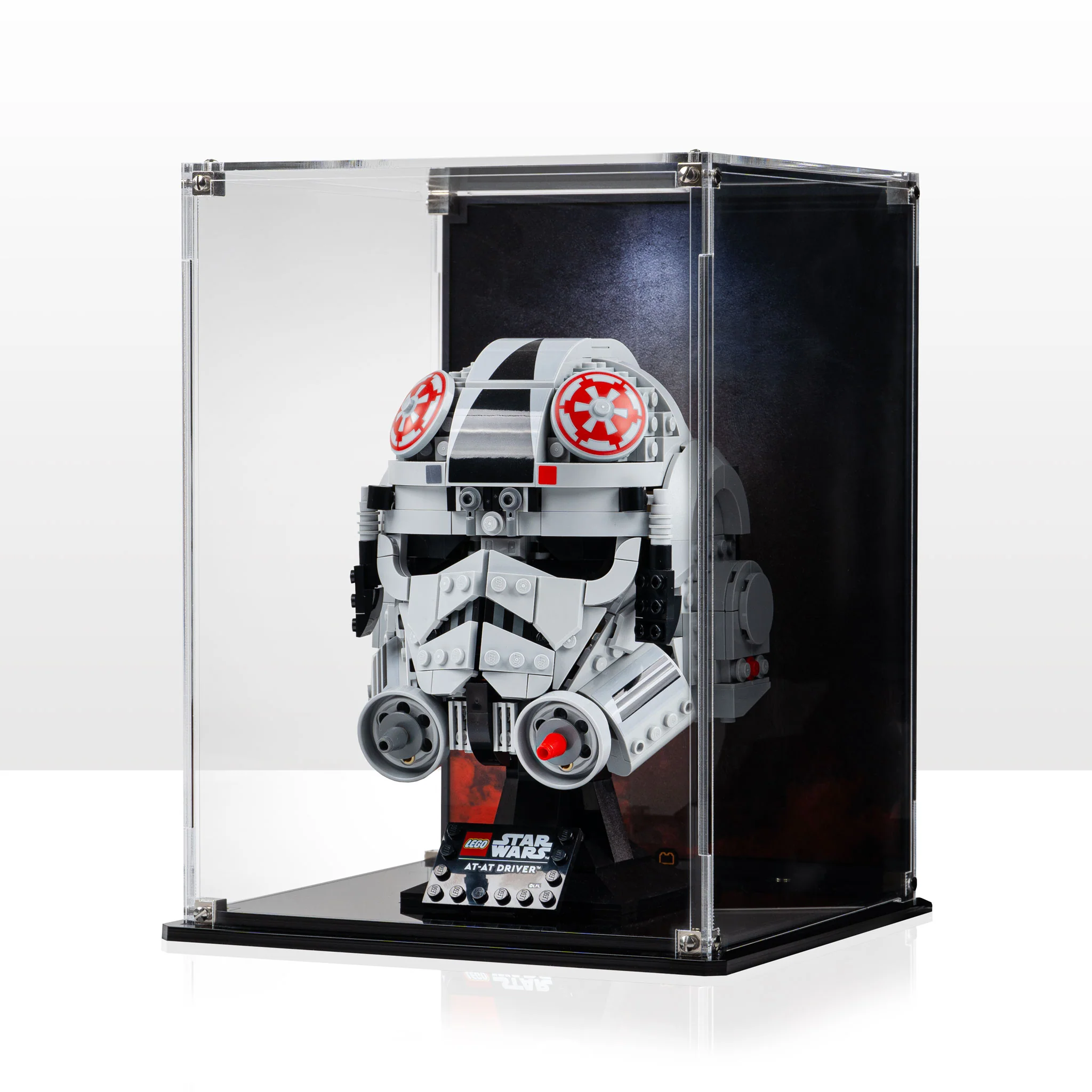 Display Case for LEGO® Star Wars: AT-AT Driver Helmet (75429)