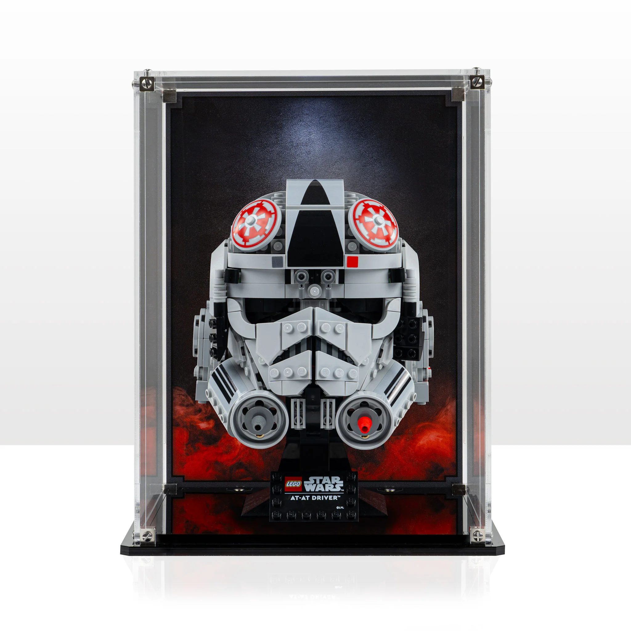 Display Case for LEGO® Star Wars: AT-AT Driver Helmet (75429) - Image 2