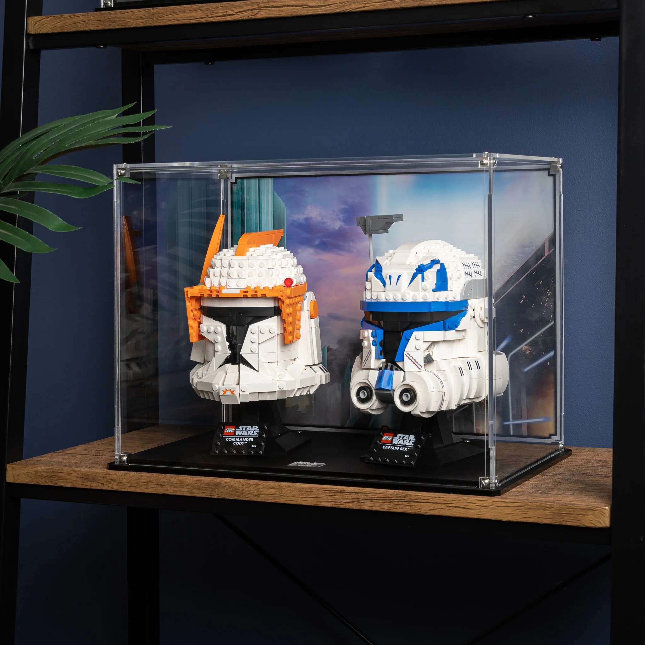 Limited Edition Display Case for LEGO® Star Wars Commander Cody and Captain Rex Helmets (75349 & 75350) - Image 14