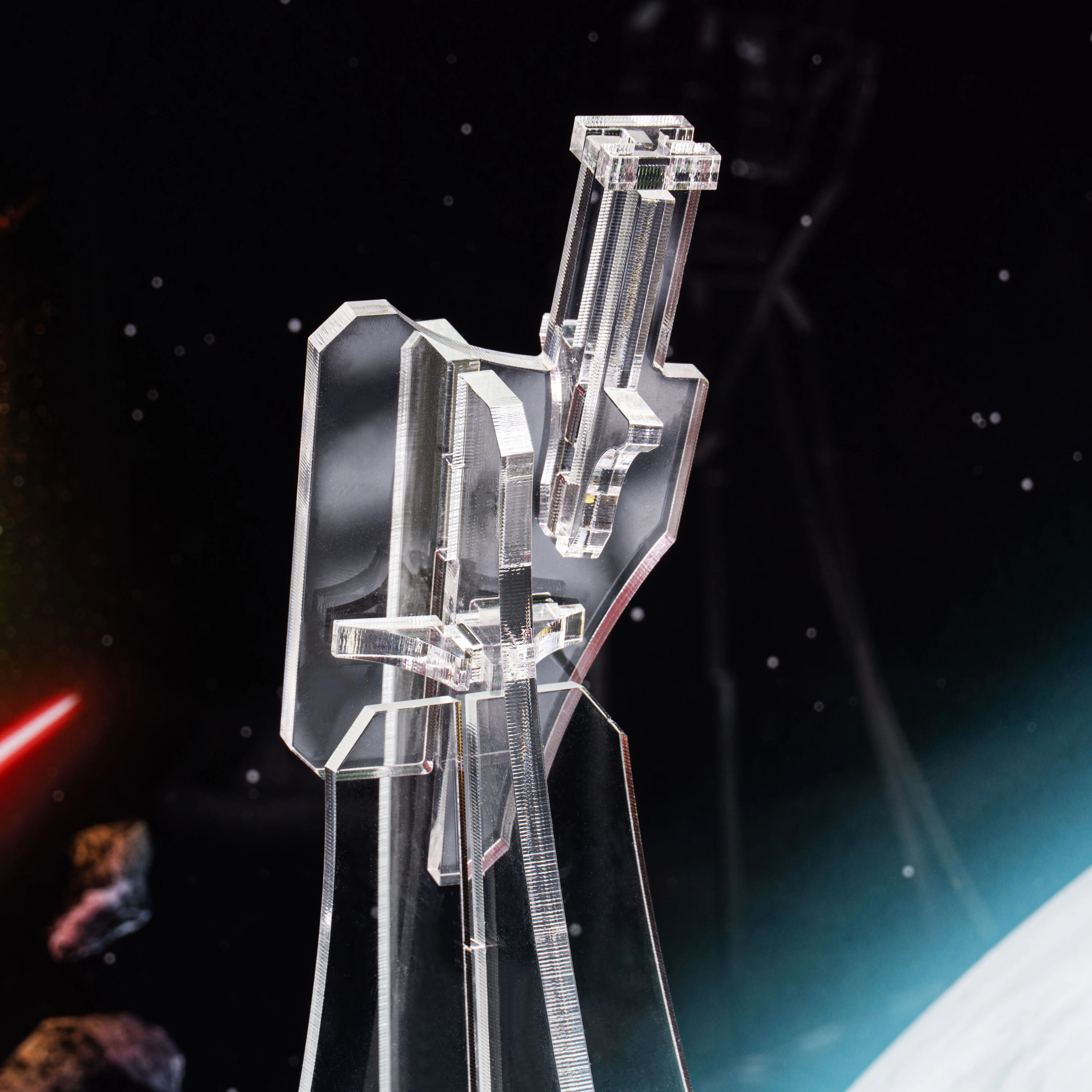 Limited Edition Display Case for LEGO® Star Wars TIE Interceptor™ (75382) - Image 10