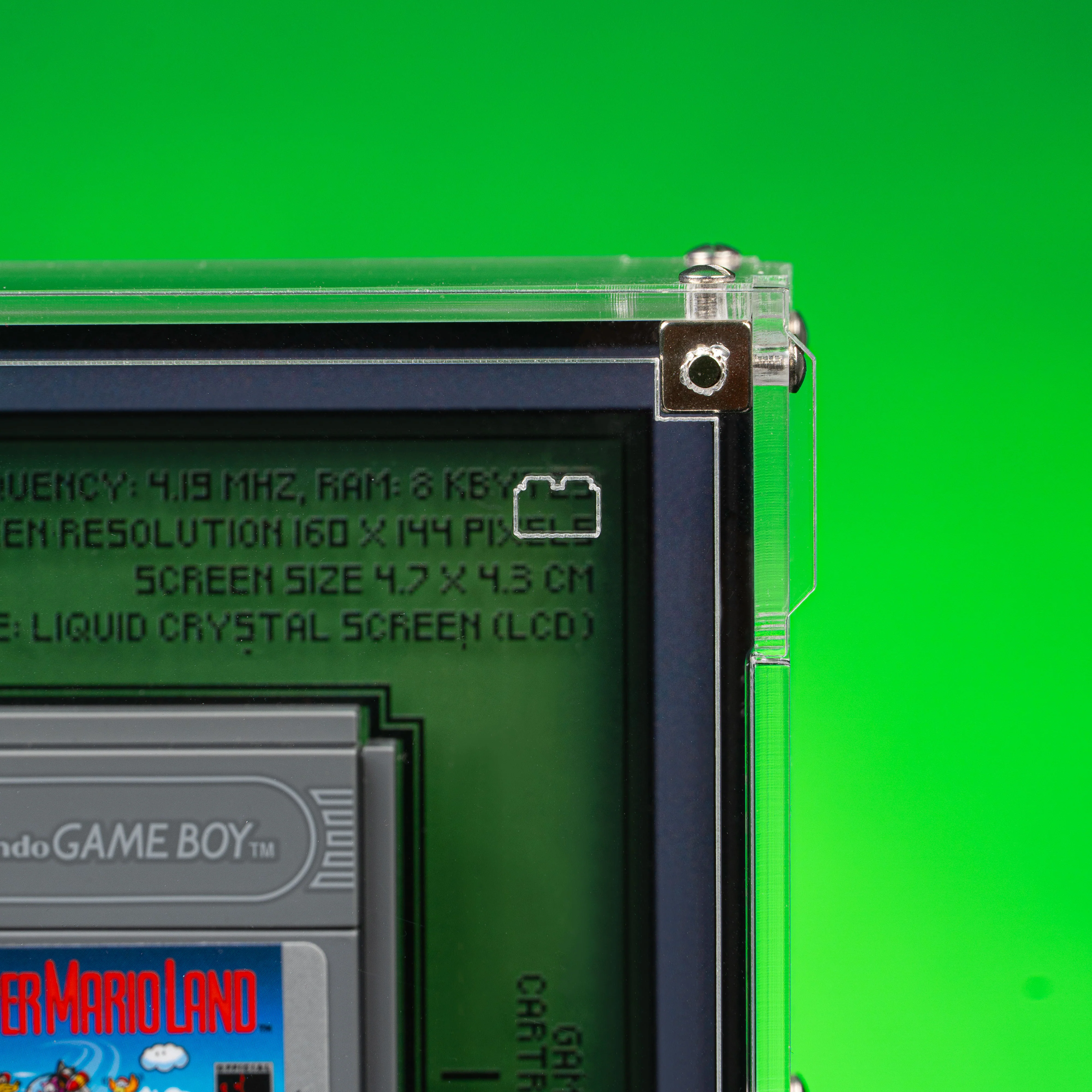 Limited Edition Display Case for LEGO® Super Mario Game Boy™ (72046) - Image 8