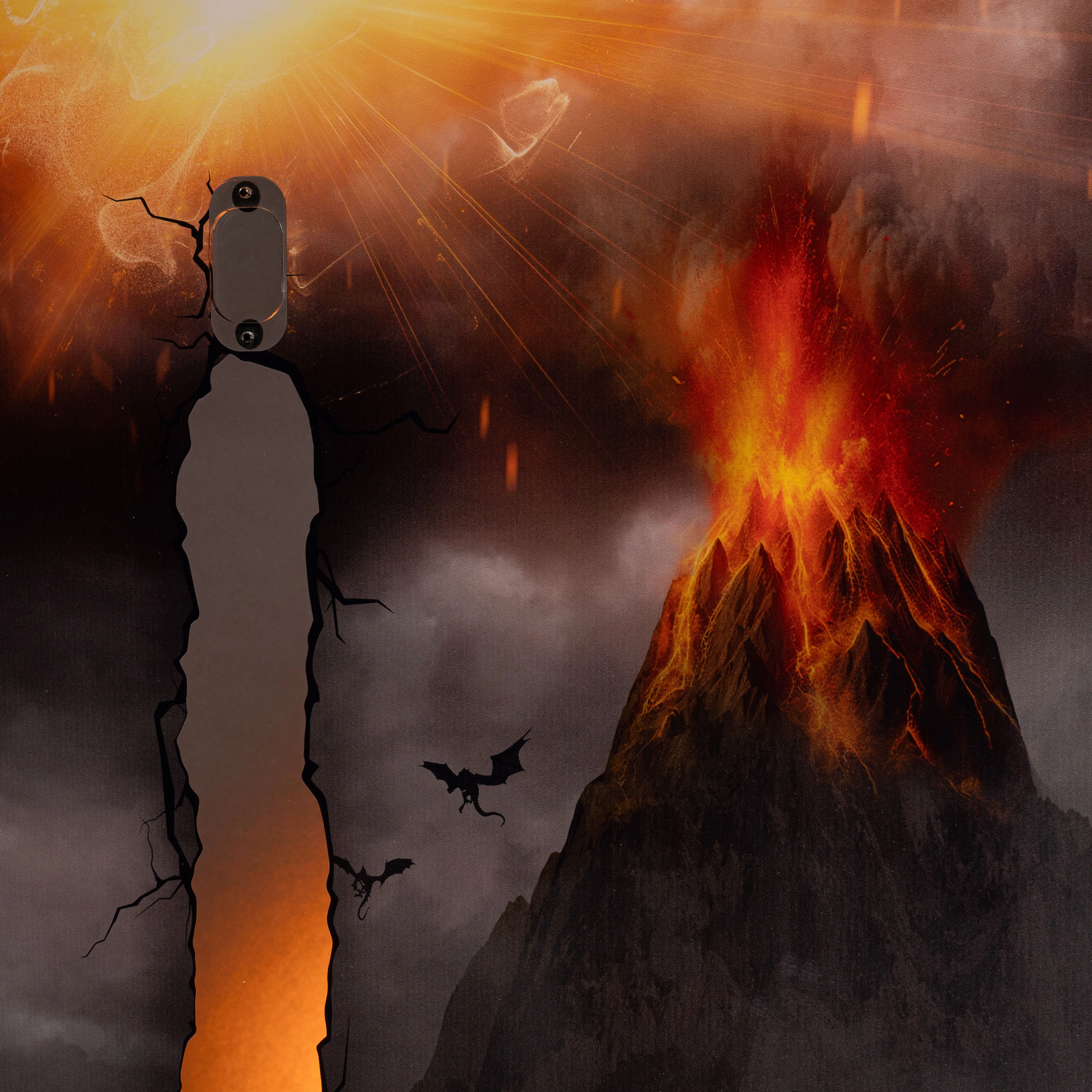 Limited Edition Display Case for LEGO® The Lord of the Rings: Barad-dûr™ with Fell Beast (10333 & 40693) - Image 8