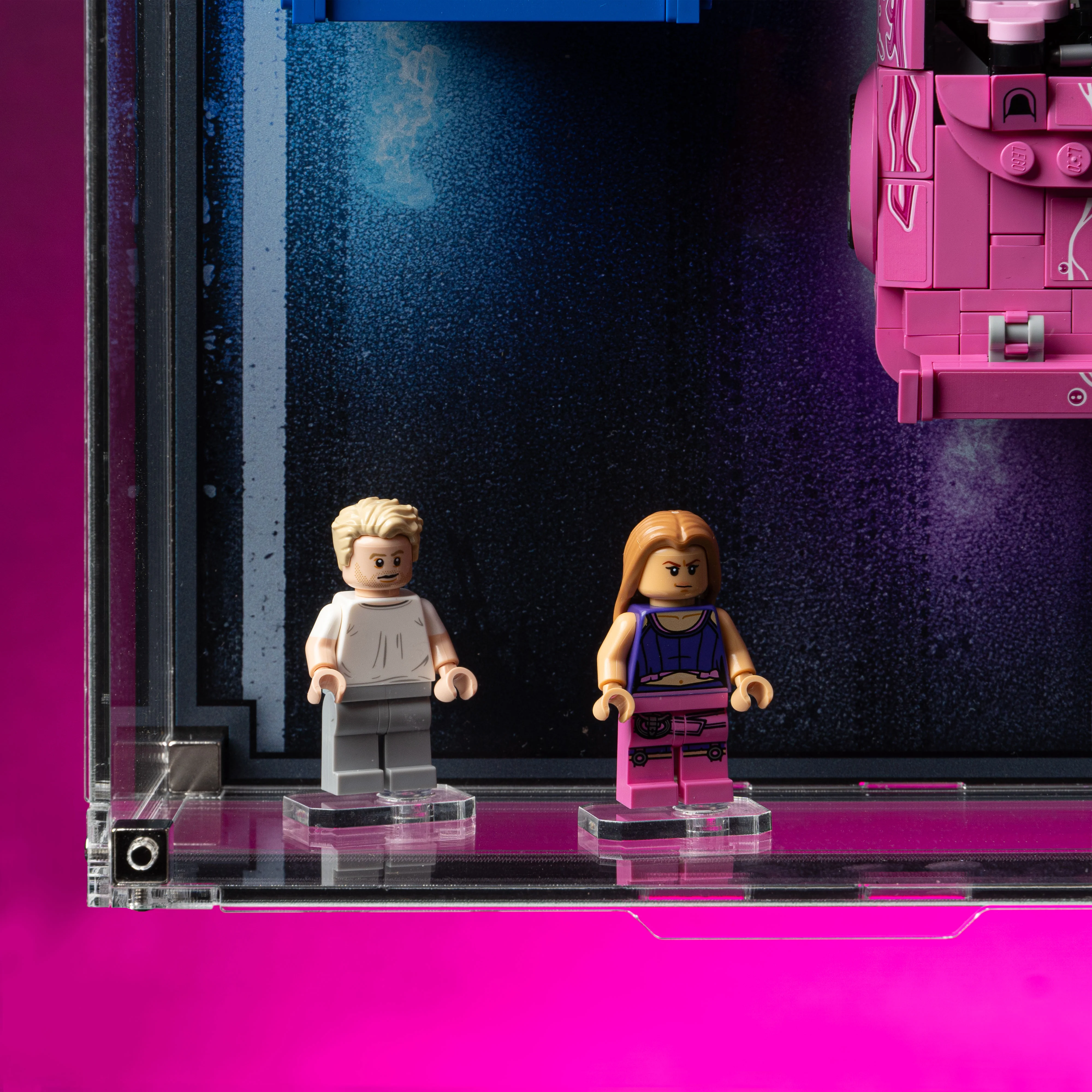 Limited Edition Display Case for LEGO® Speed Champions: 2 Fast 2 Furious Honda S2000 (77241) & Nissan Skyline GT-R (76917) - Image 8