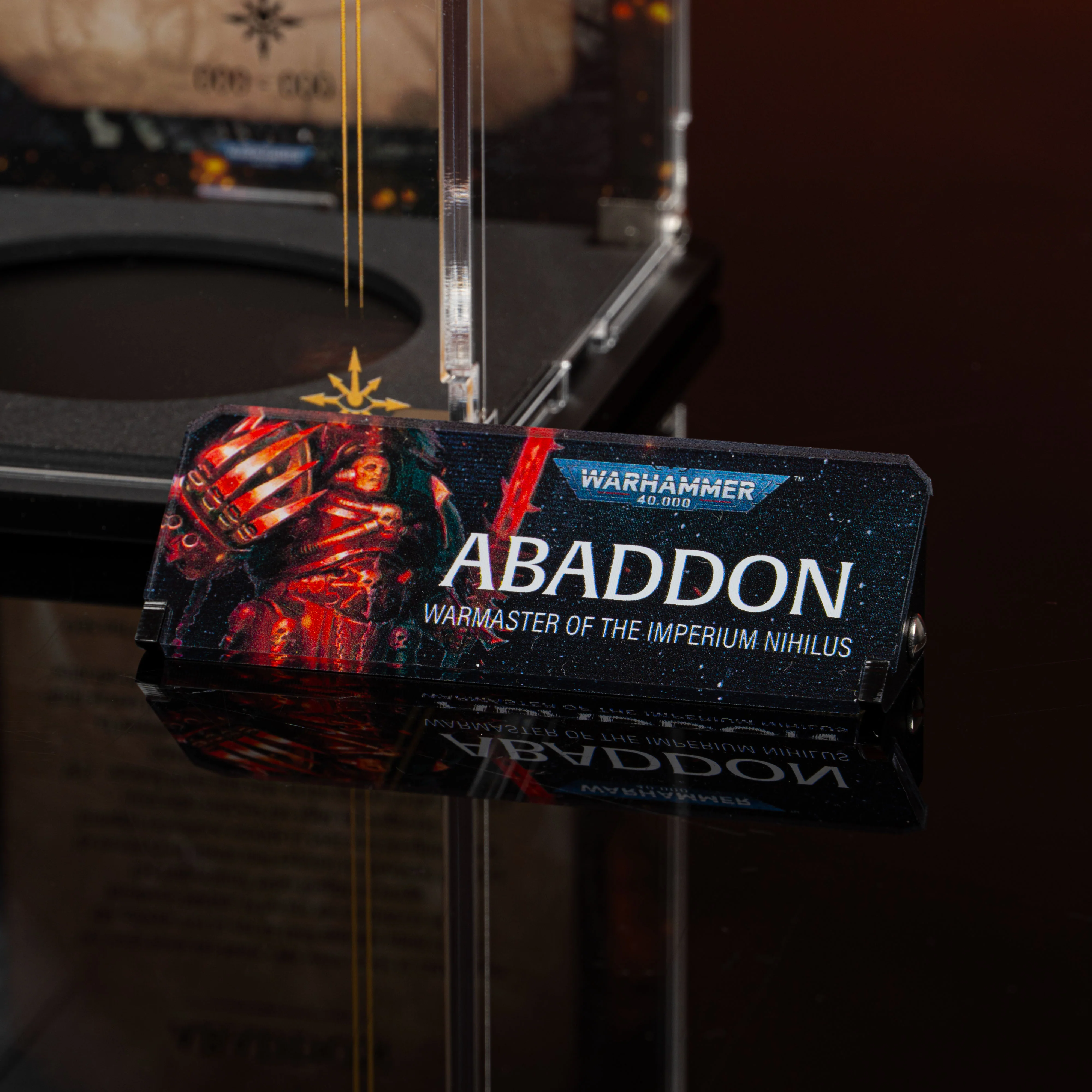 Limited Edition Display Case for Warhammer® 40,000 Abaddon the Despoiler - Image 7