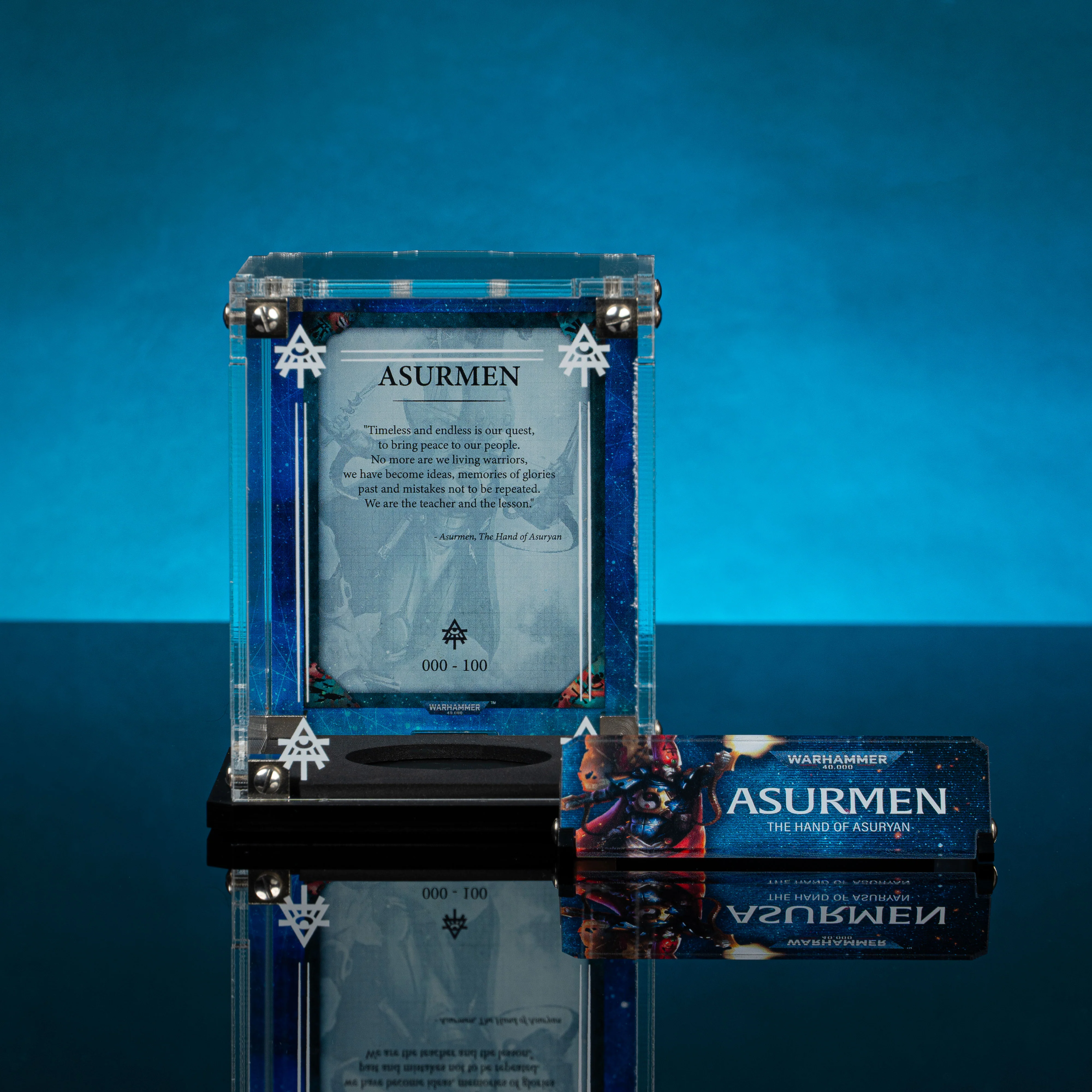 Limited Edition Display Case for Warhammer® 40,000 Asurmen - Image 3