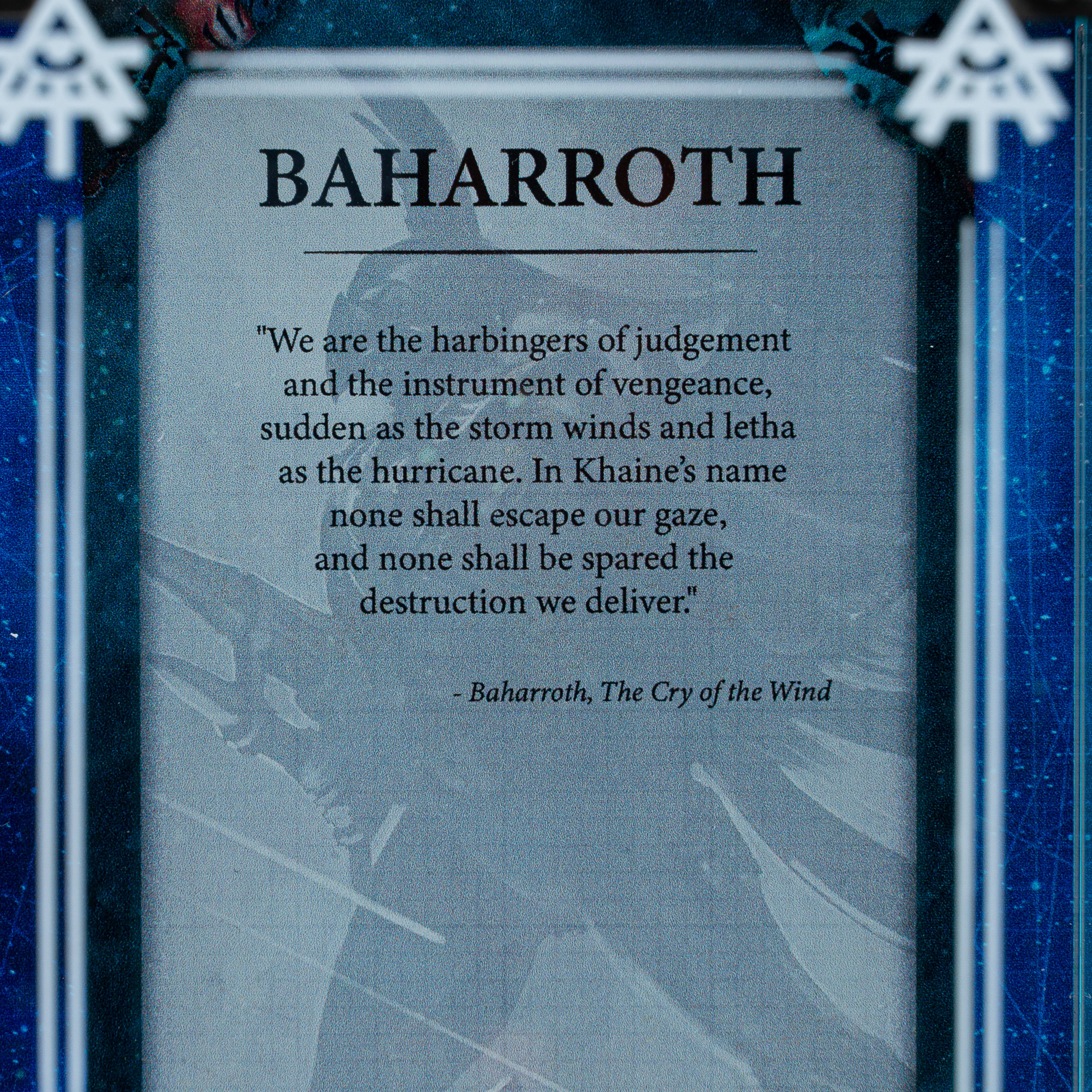 Limited Edition Display Case for Warhammer® 40,000 Baharroth - Image 3