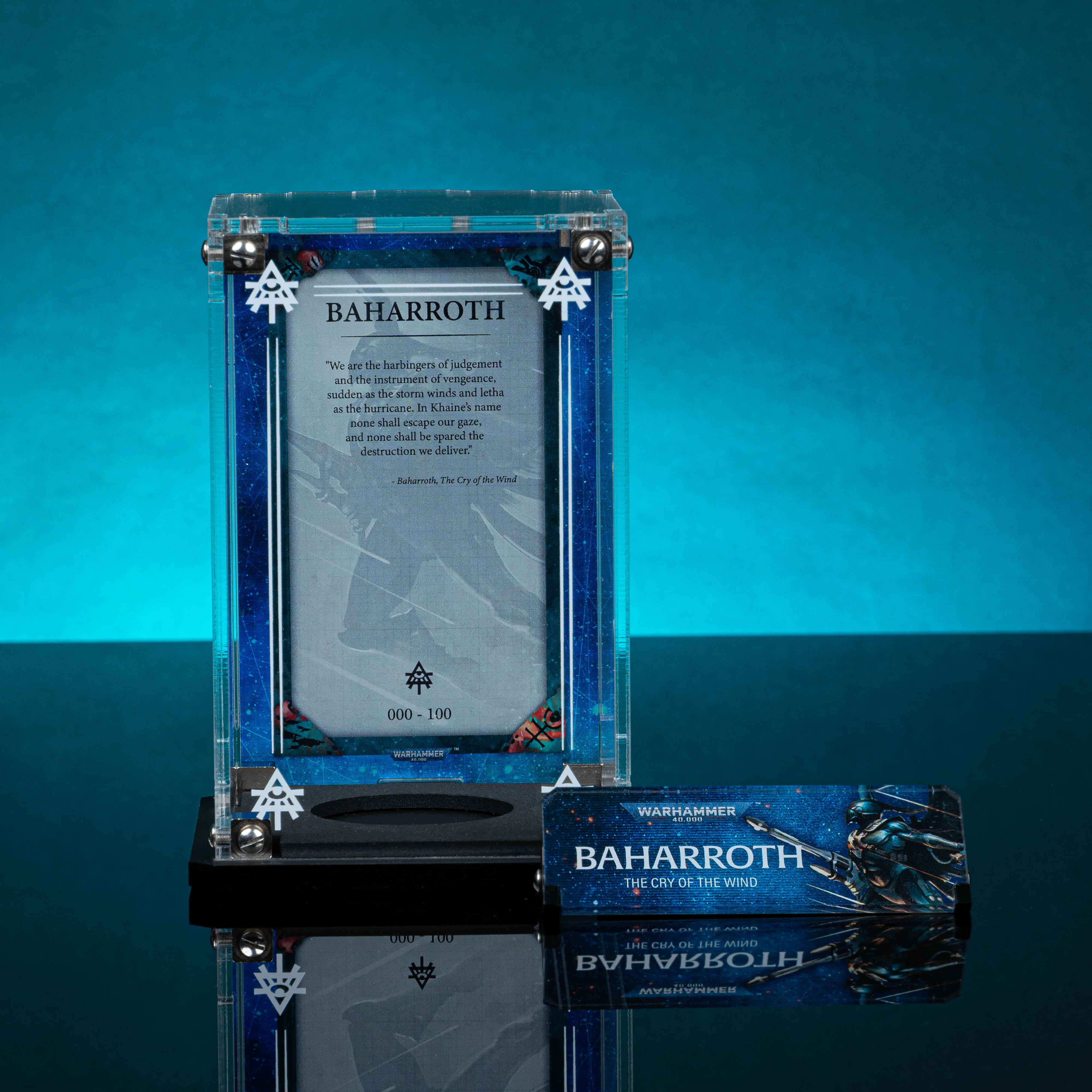 Limited Edition Display Case for Warhammer® 40,000 Baharroth - Image 6
