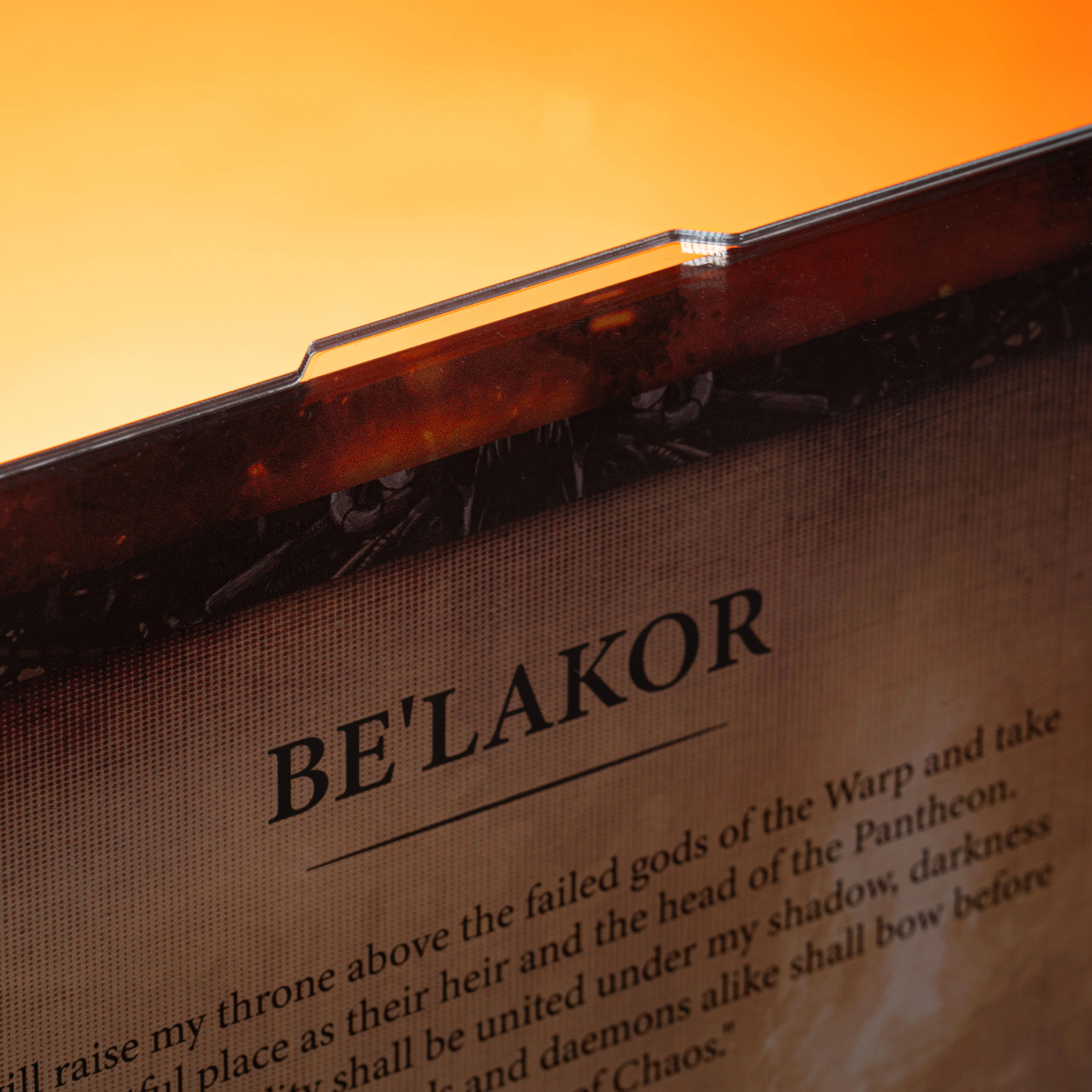Limited Edition Display Case for Warhammer® 40,000 Be'lakor, the Dark Master - Image 7