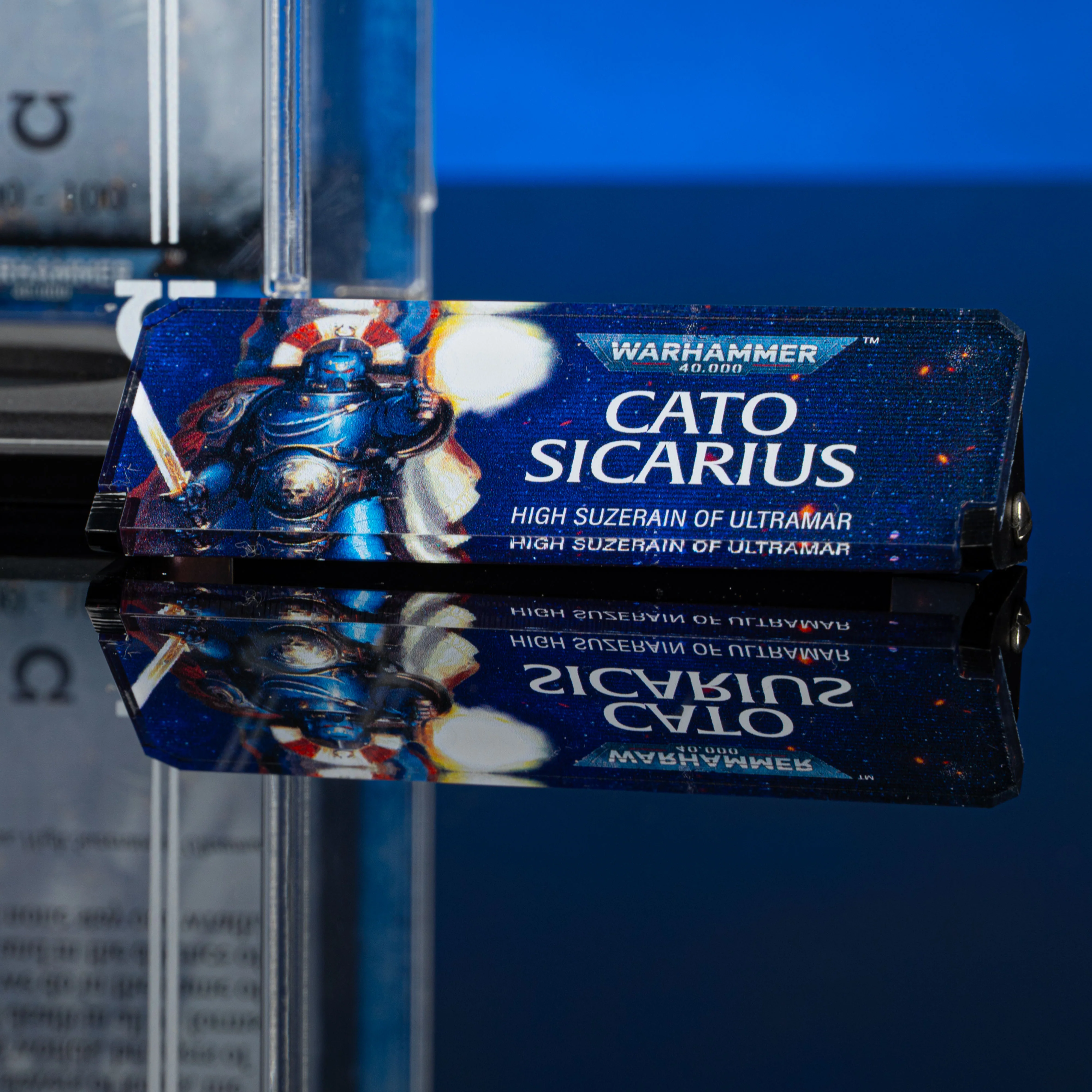 Limited Edition Display Case for Warhammer® 40,000 Cato Sicarius - Image 7