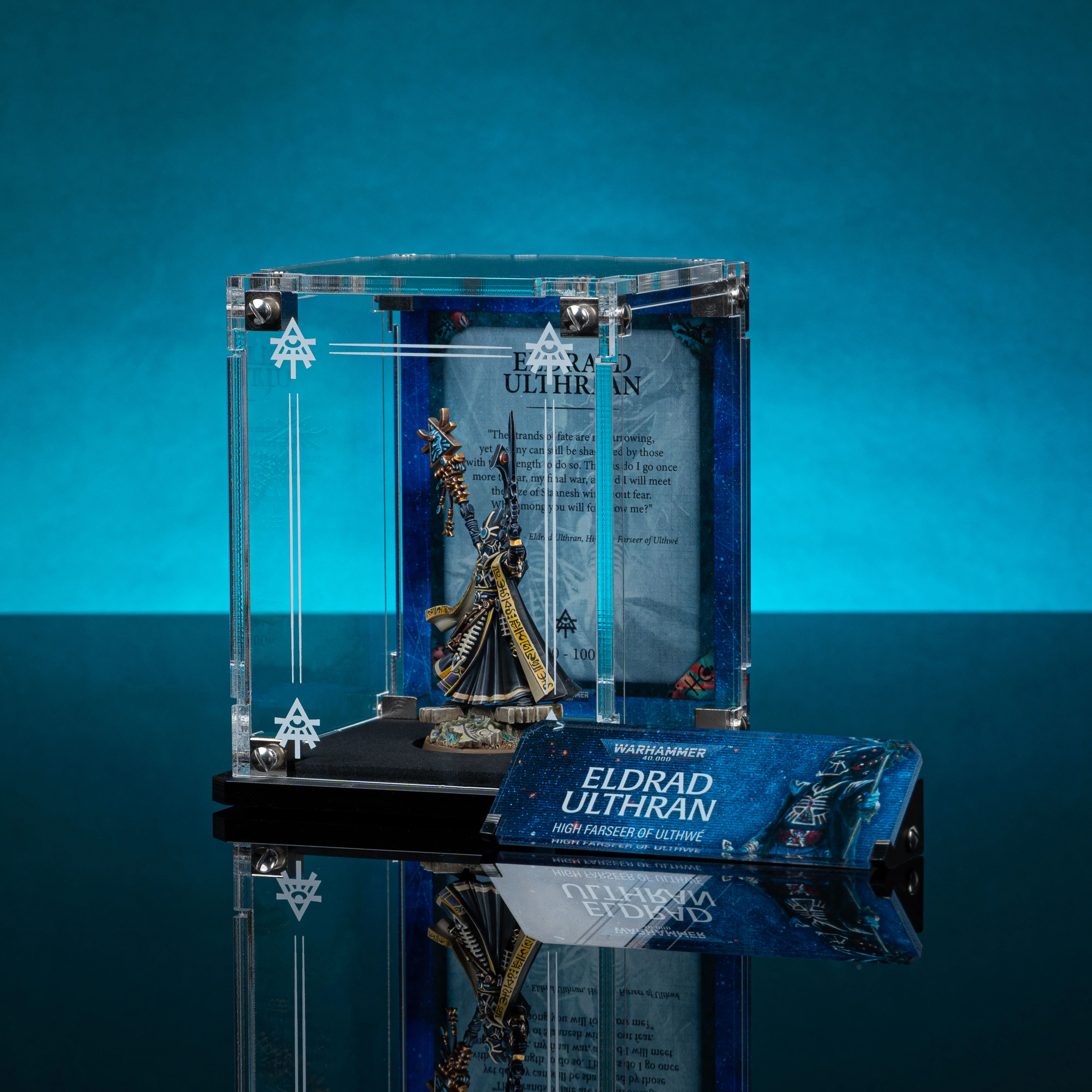 Limited Edition Display Case for Warhammer® 40,000 Eldrad Ulthran - Image 2