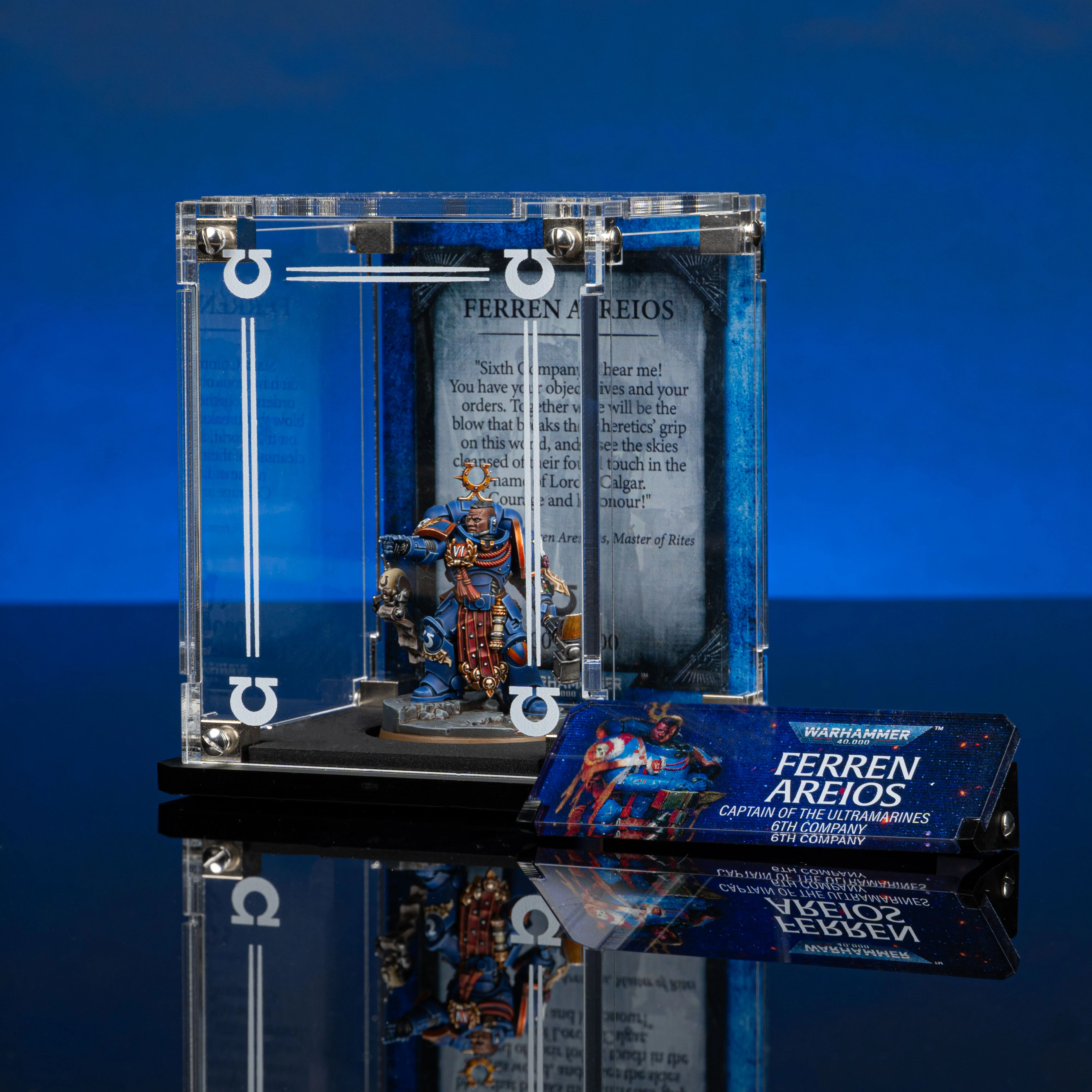 Limited Edition Display Case for Warhammer® 40,000 Ferren Areios - Image 2
