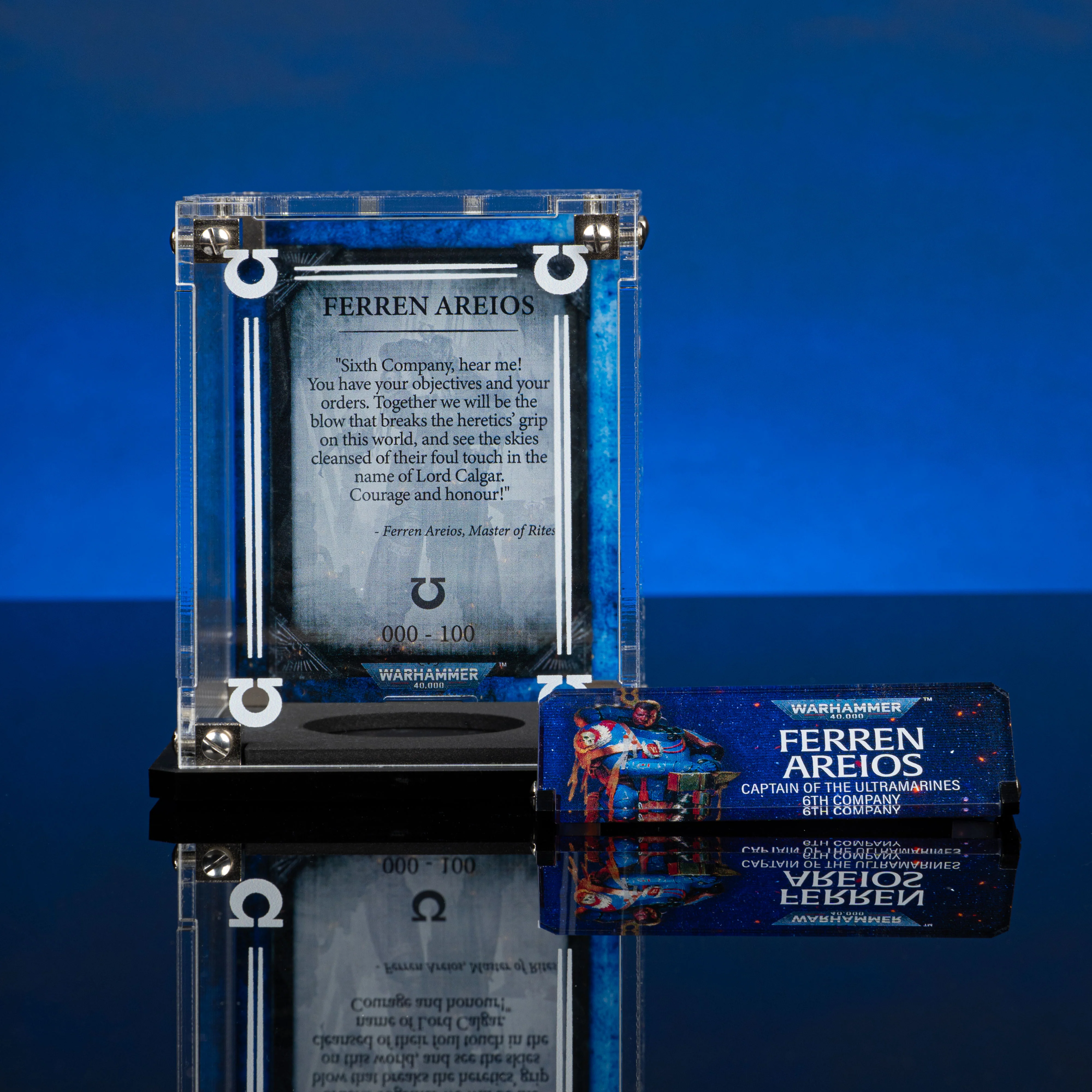 Limited Edition Display Case for Warhammer® 40,000 Ferren Areios - Image 3