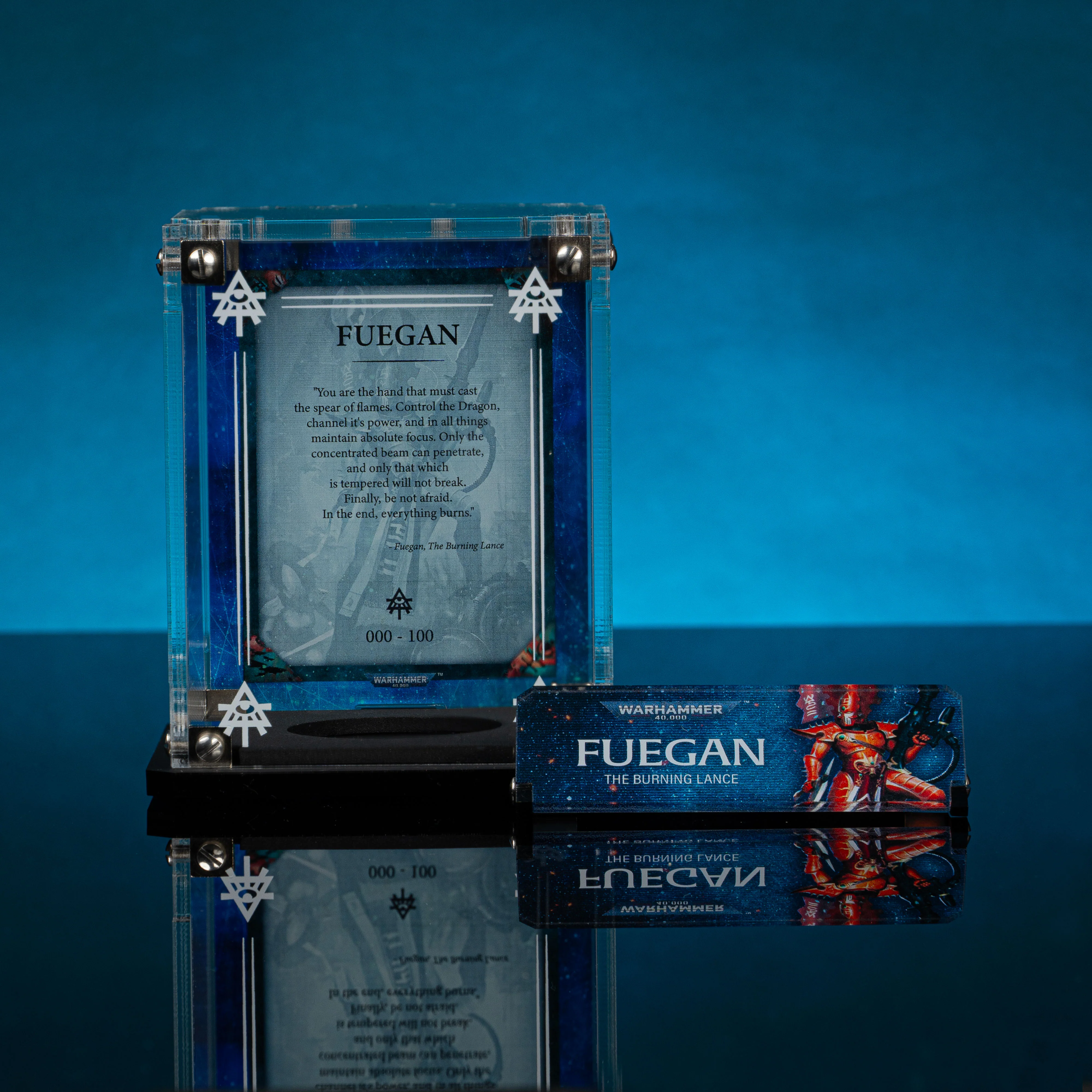 Limited Edition Display Case for Warhammer® 40,000 Fuegan - Image 6