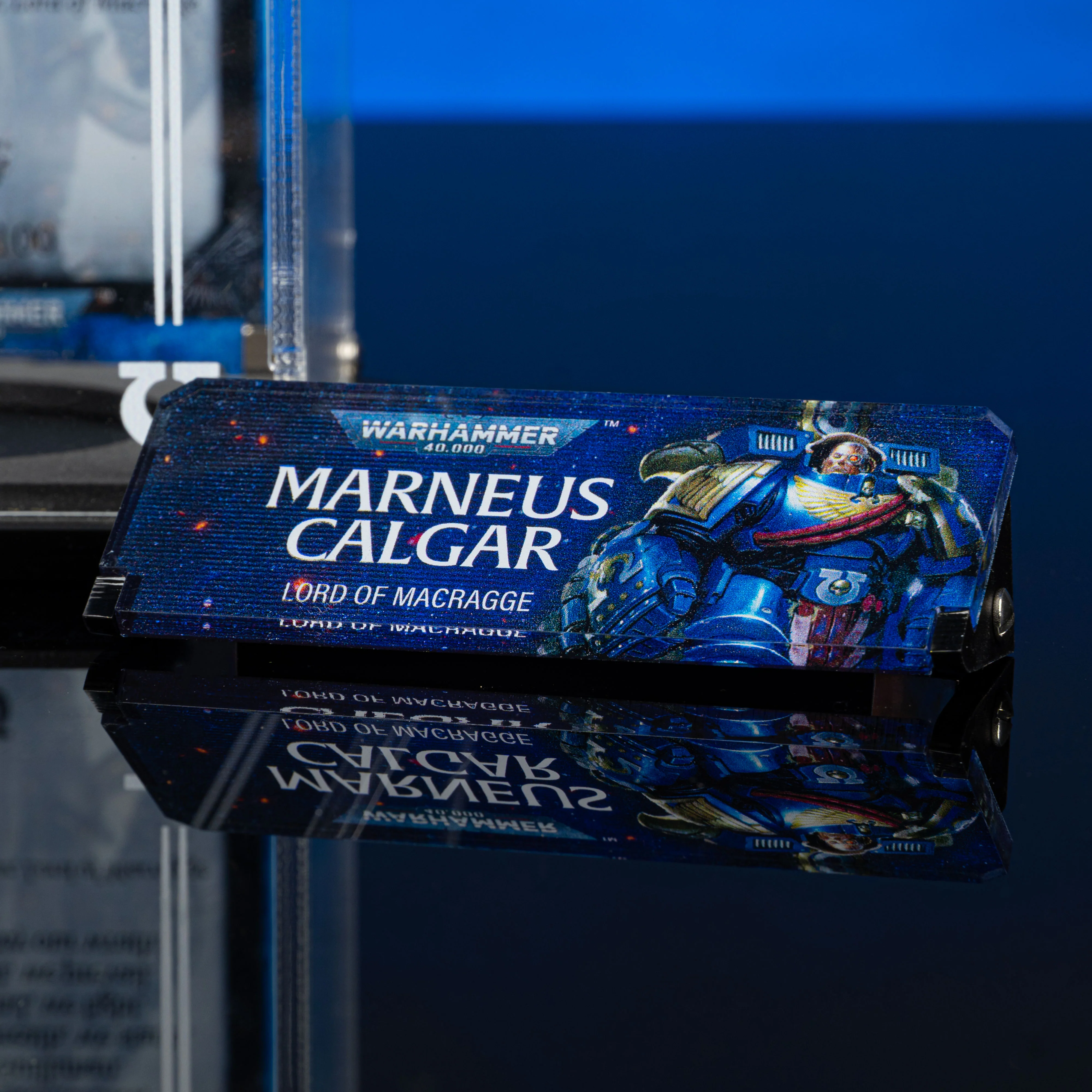 Limited Edition Display Case for Warhammer® 40,000 Marneus Calgar in Armour of Antilochus - Image 7