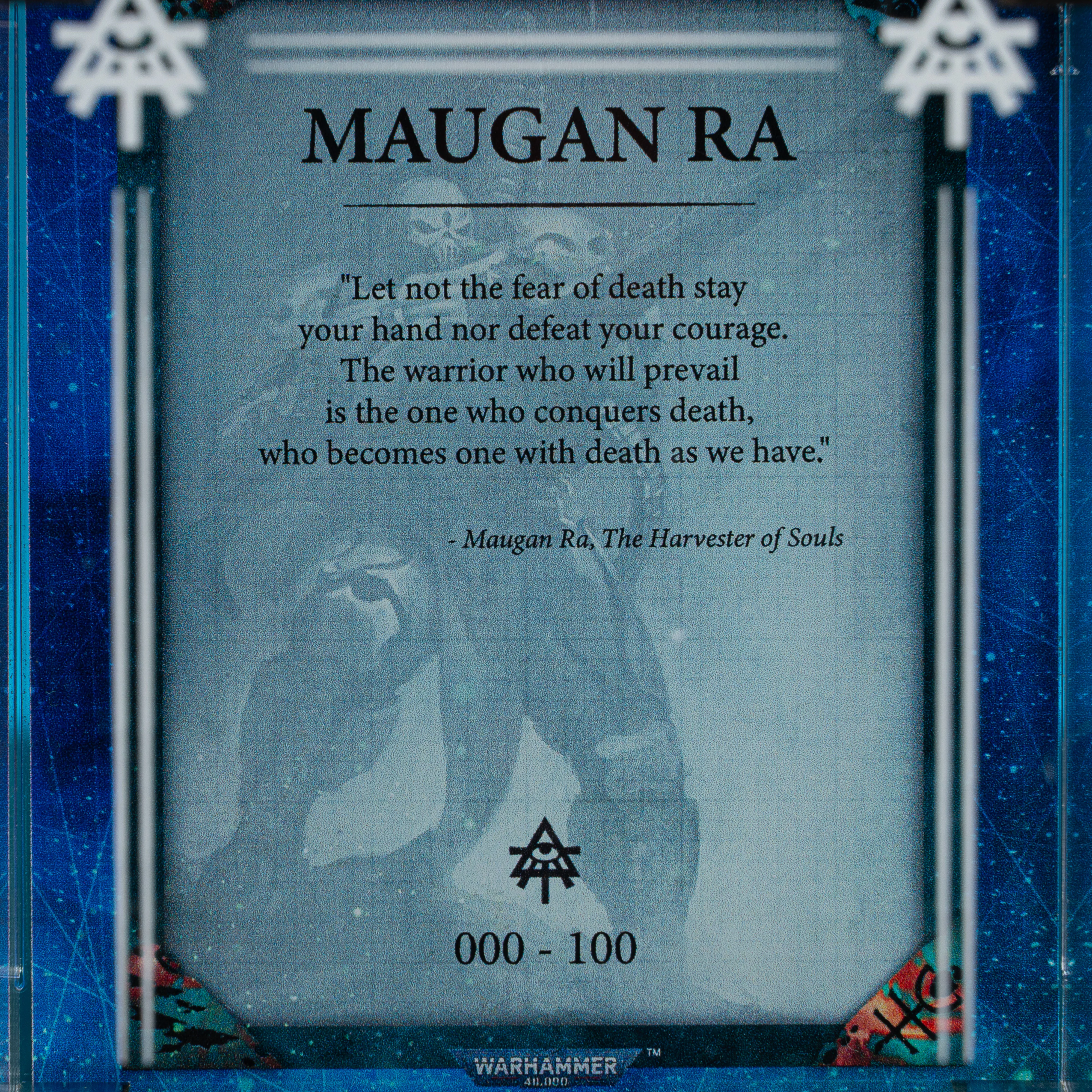 Limited Edition Display Case for Warhammer® 40,000 Maugan Ra - Image 5