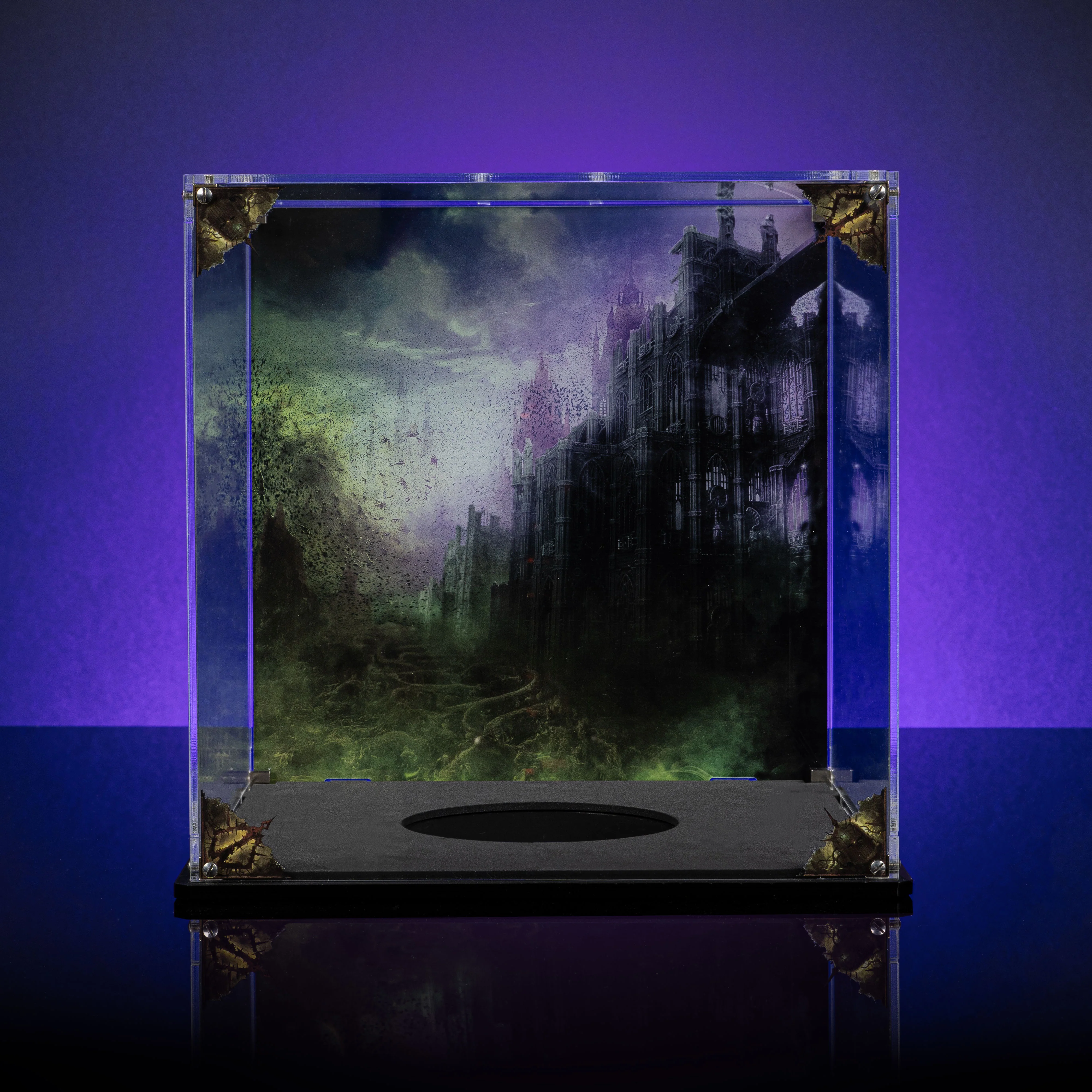 Limited Edition Display Case for Warhammer® 40,000 Mortarion, Daemon Primarch of Nurgle - Image 3