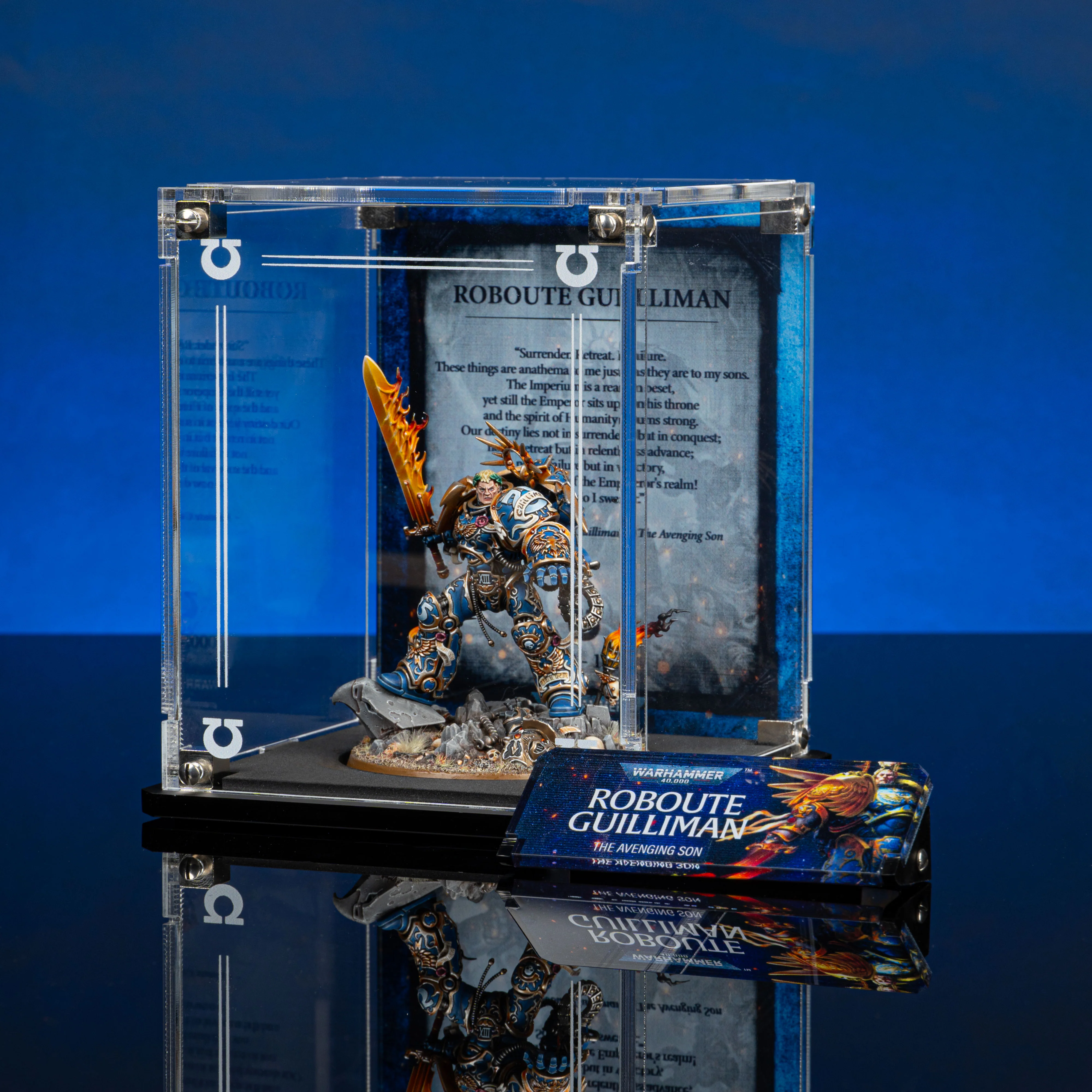 Limited Edition Display Case for Warhammer® 40,000 Roboute Guilliman - Image 3